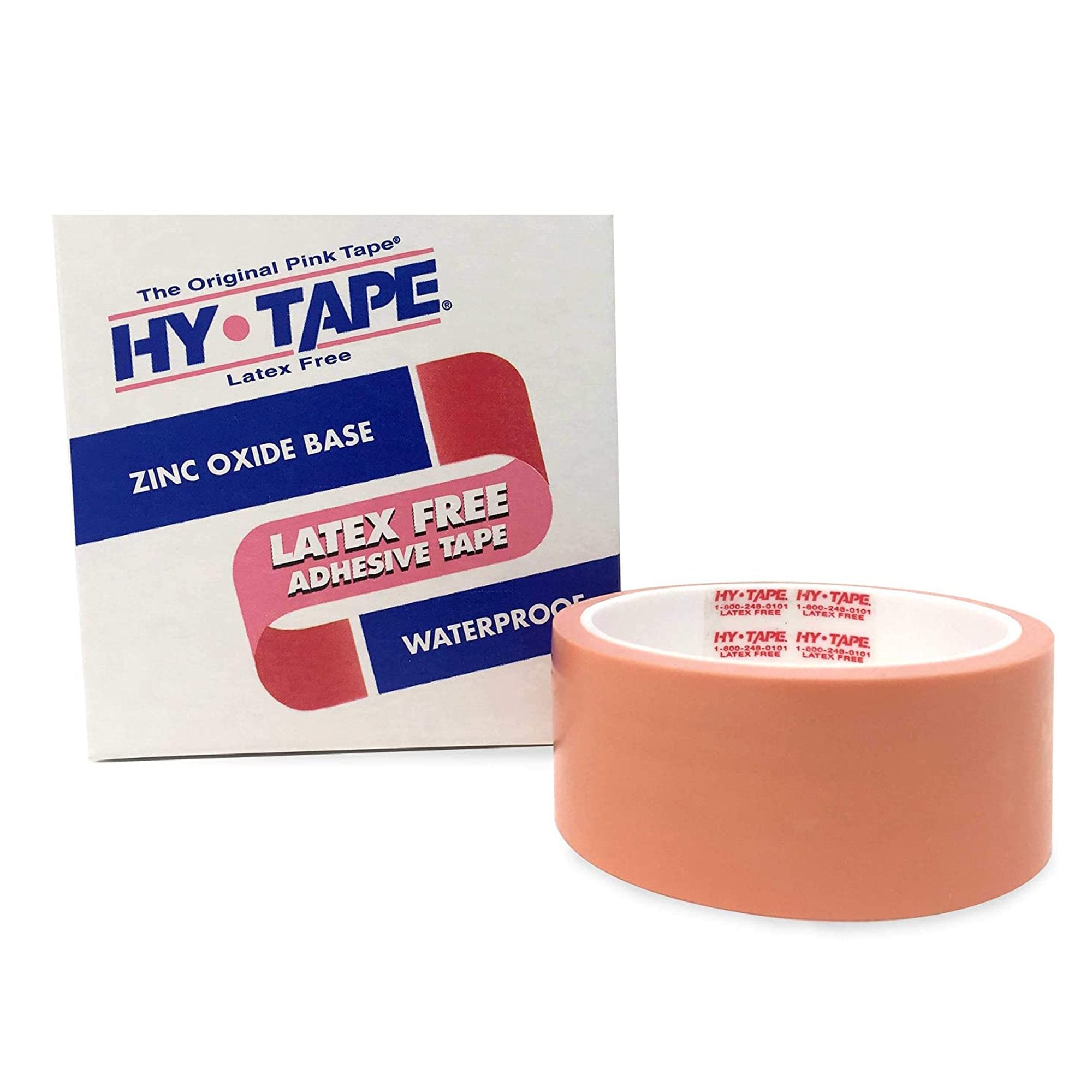 Hy-Tape® Zinc Oxide Adhesive Medical Tape, 1 Inch x 5 Yard, Pink (1 Unit)