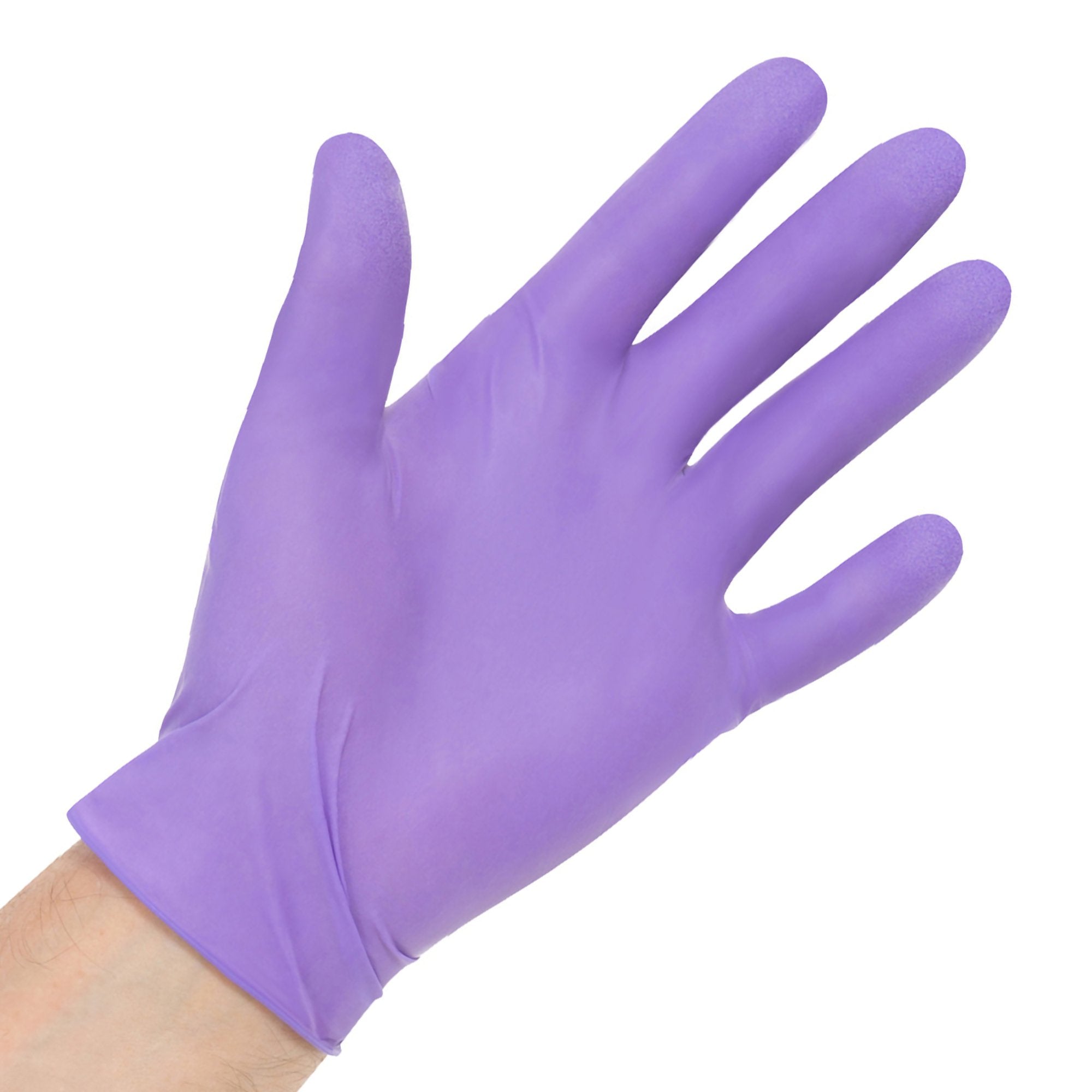 Purple Nitrile-Xtra™ Nitrile Extended Cuff Length Exam Glove, Large (200 Units)