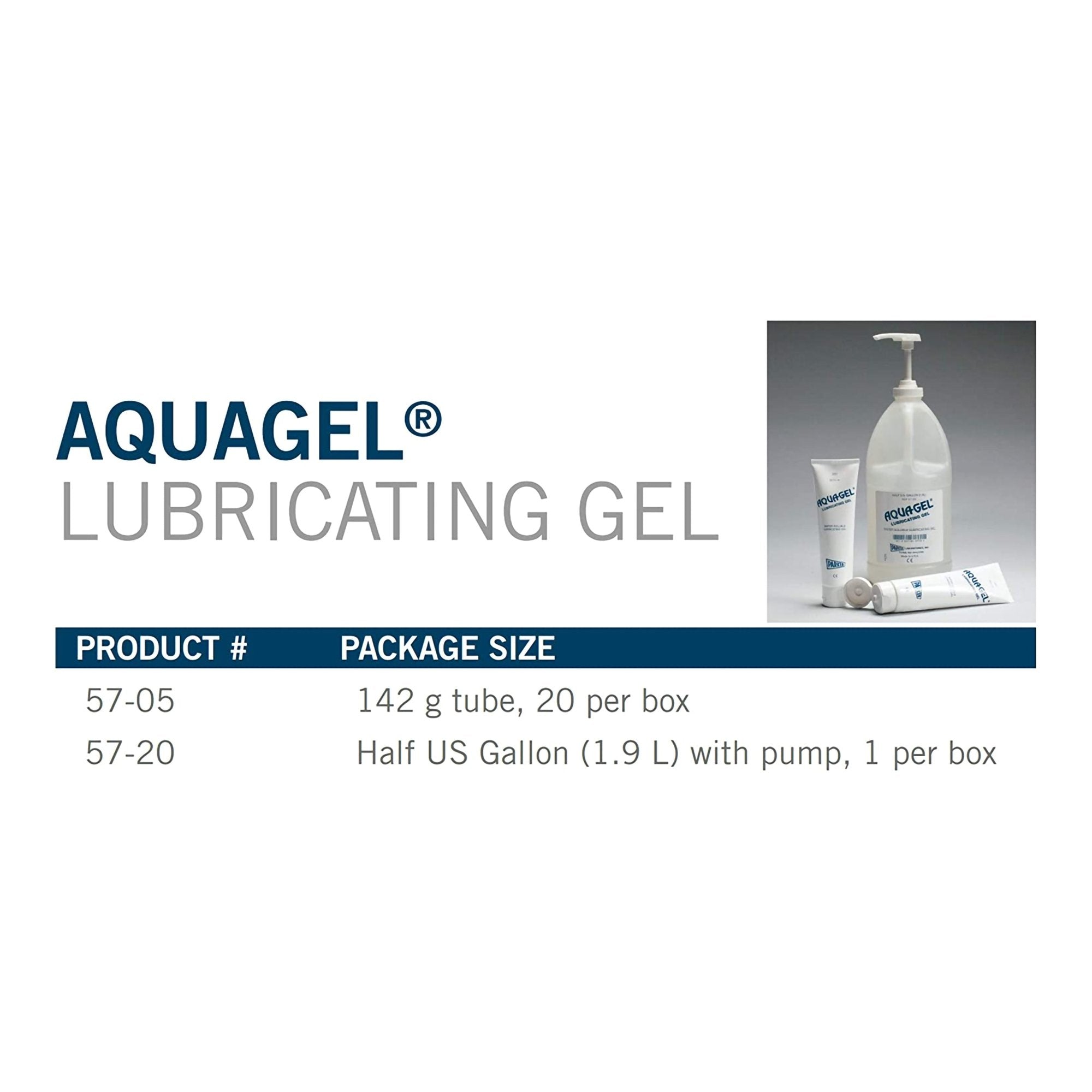 Aquagel® Lubricating Gel (4 Units)