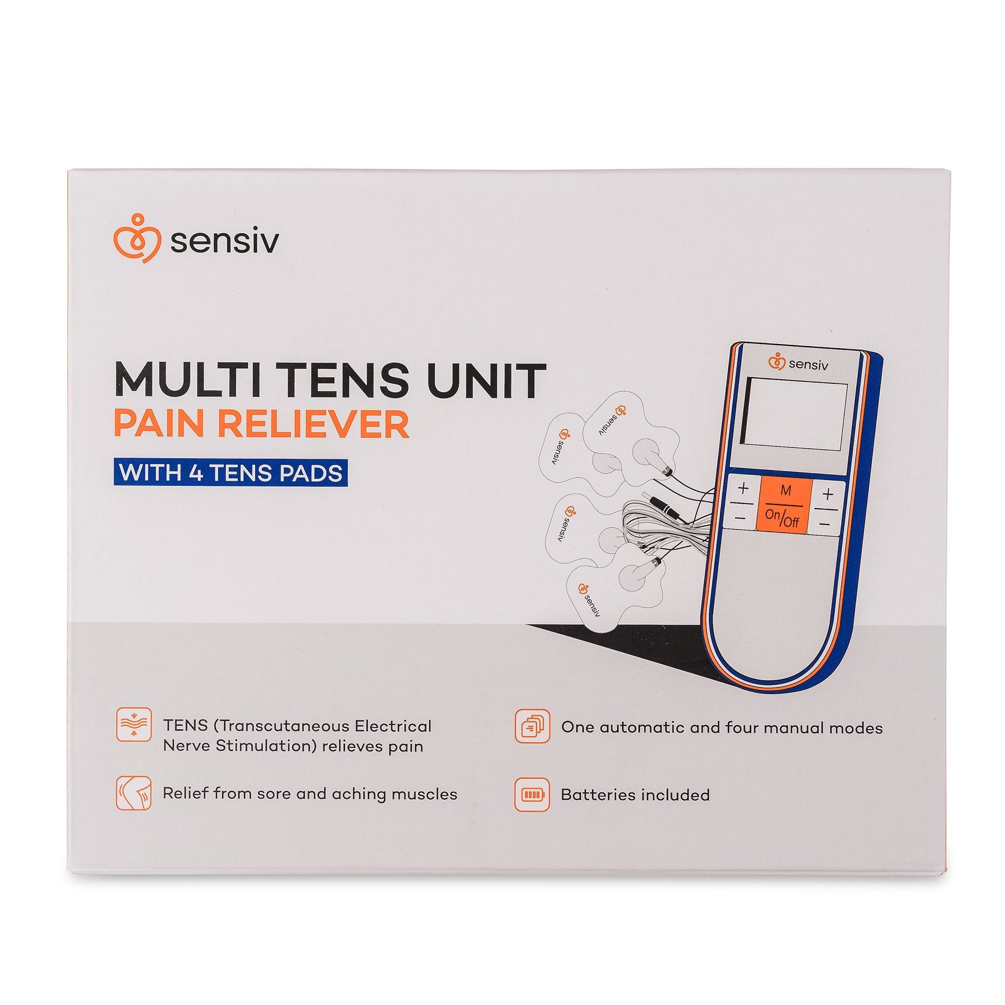 Sensiv Multi-Channel Pain Relief TENS Unit (1 Unit)