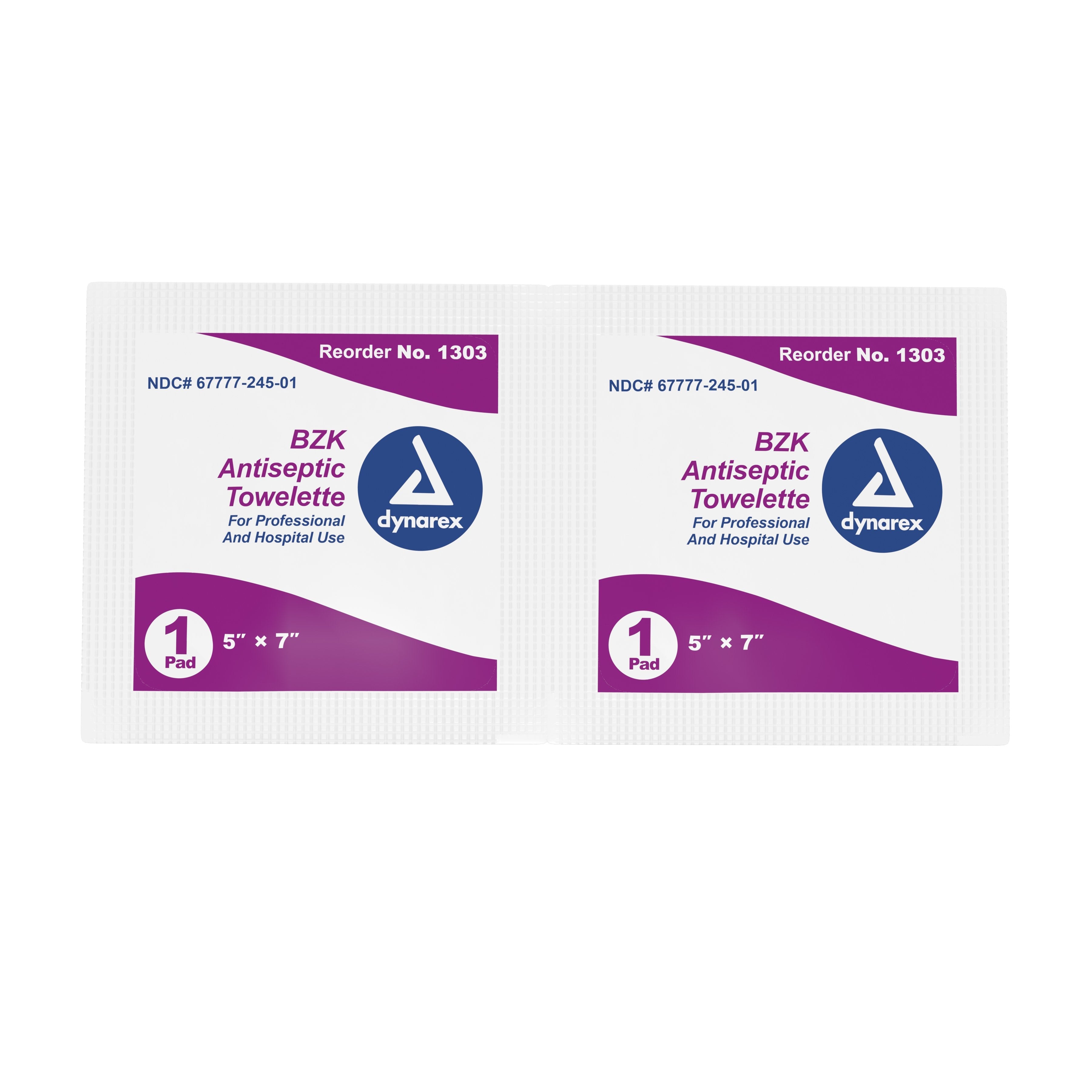 dynarex® Scented BZK Antiseptic Towelettes, Individual Packet (1 Unit)