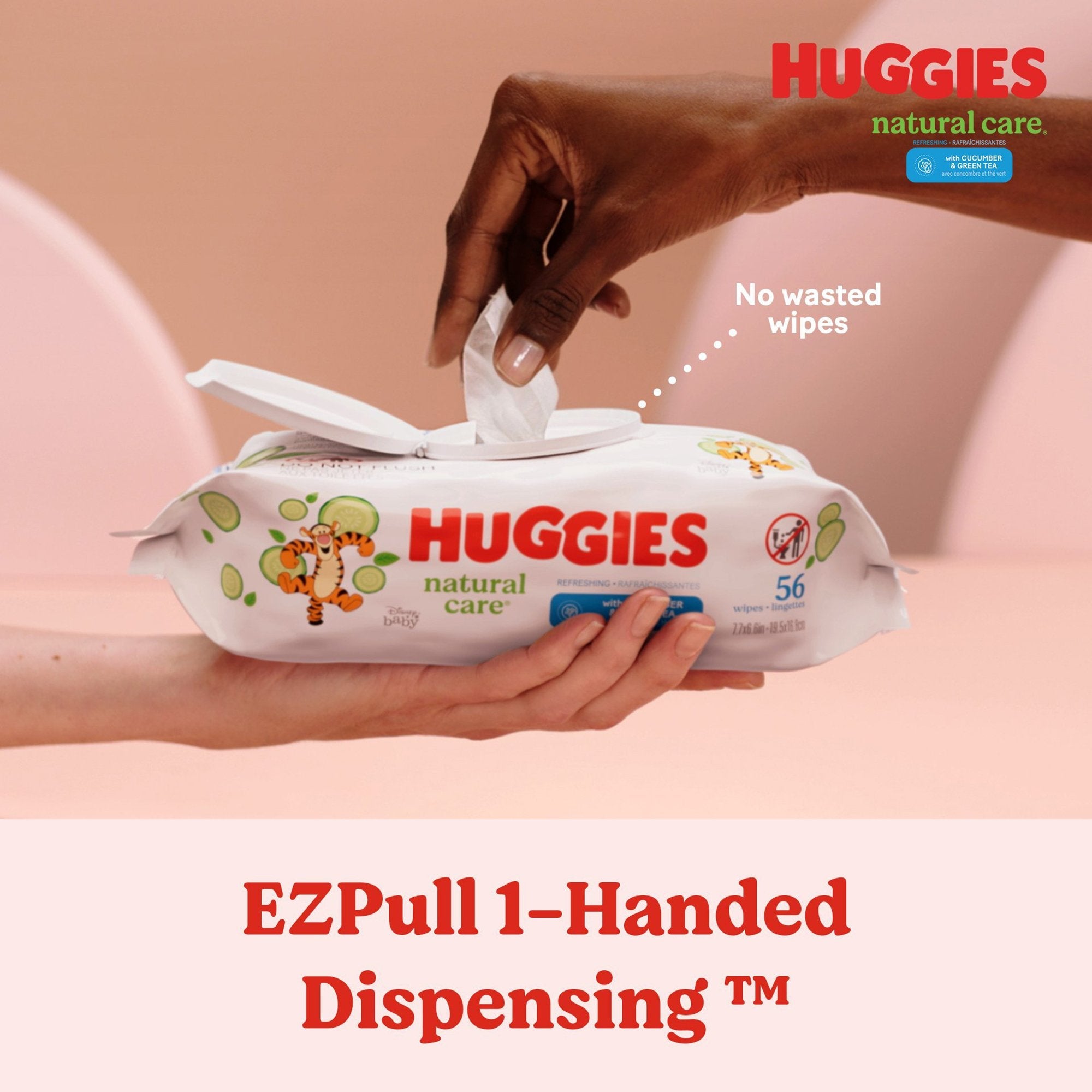 Huggies® Natural Care® Refreshing Baby Wipes (560 Units)