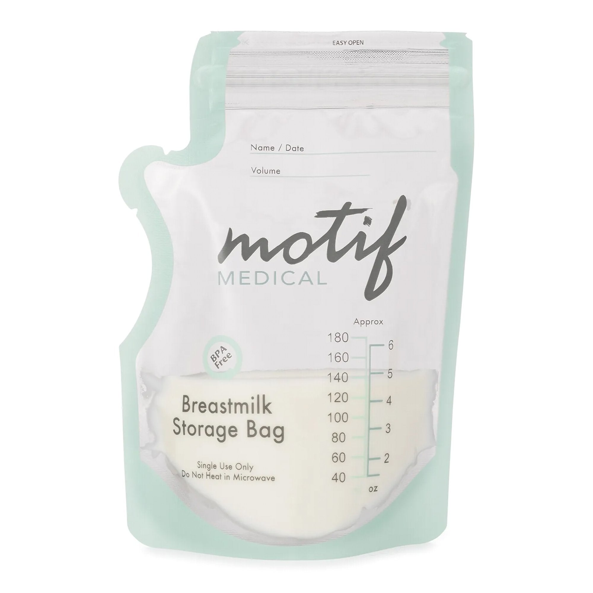 Breast Milk Storage Bag Motif Medical® 8 oz. Plastic (40 Units)