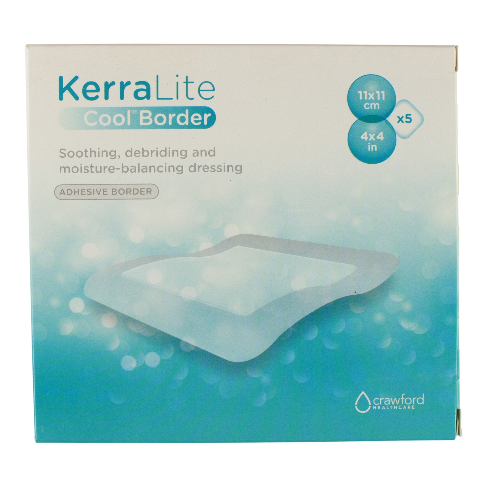 KerraLite Cool® Hydrogel Dressing, 4 x 4 Inch (260 Units)