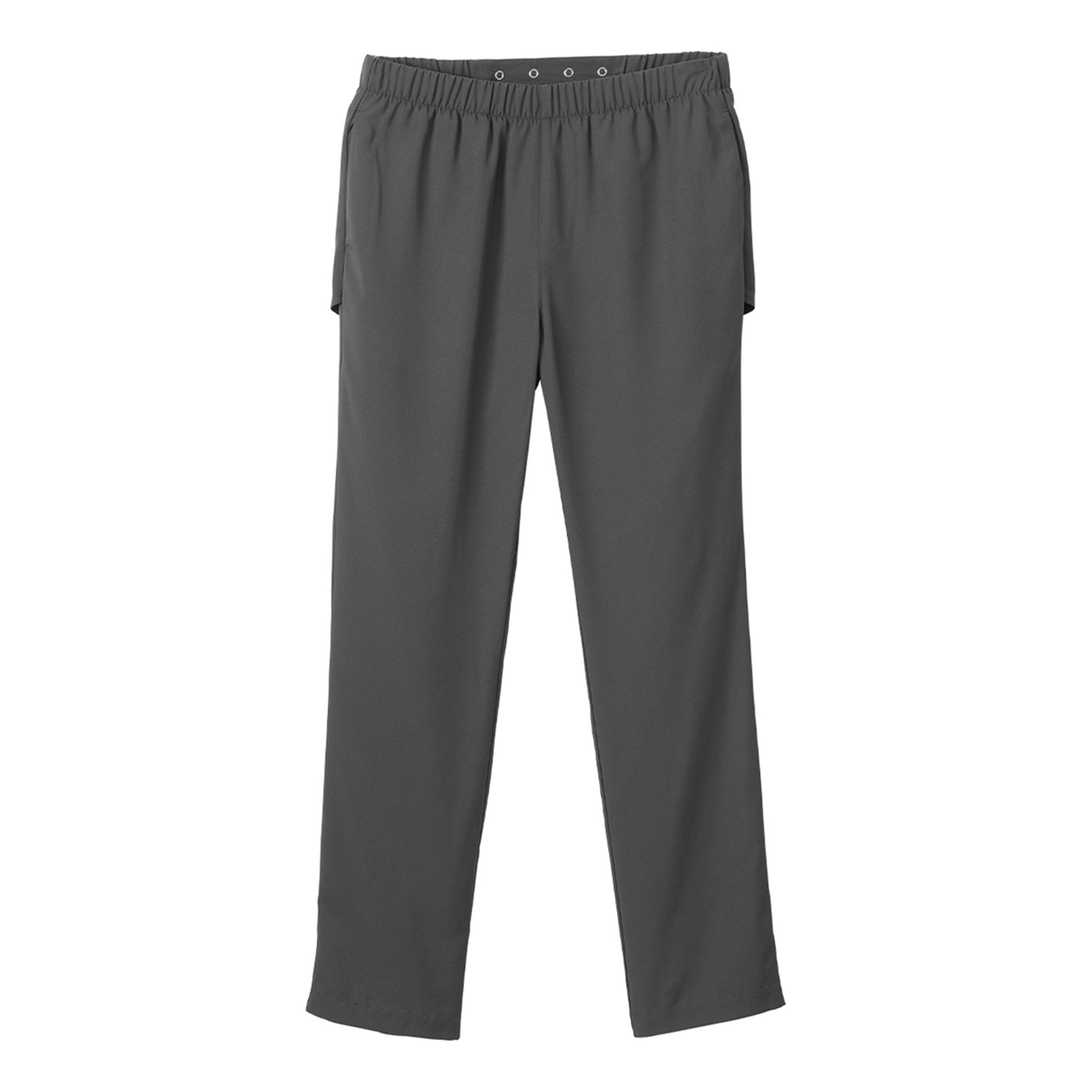 Silverts® Women's Open Back Gabardine Pant, Pewter, Medium (1 Unit)