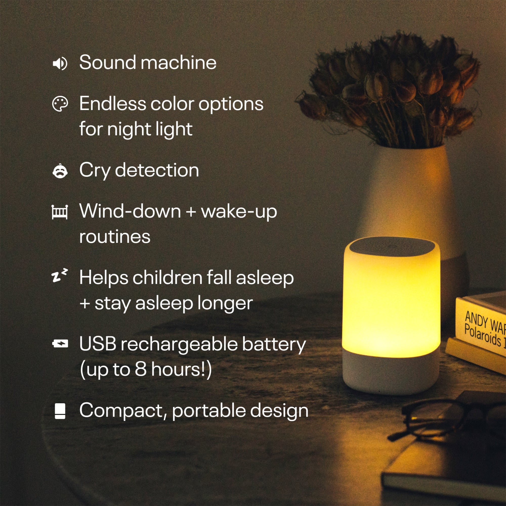 Nanit Sound + Light Machine for Babies (1 Unit)