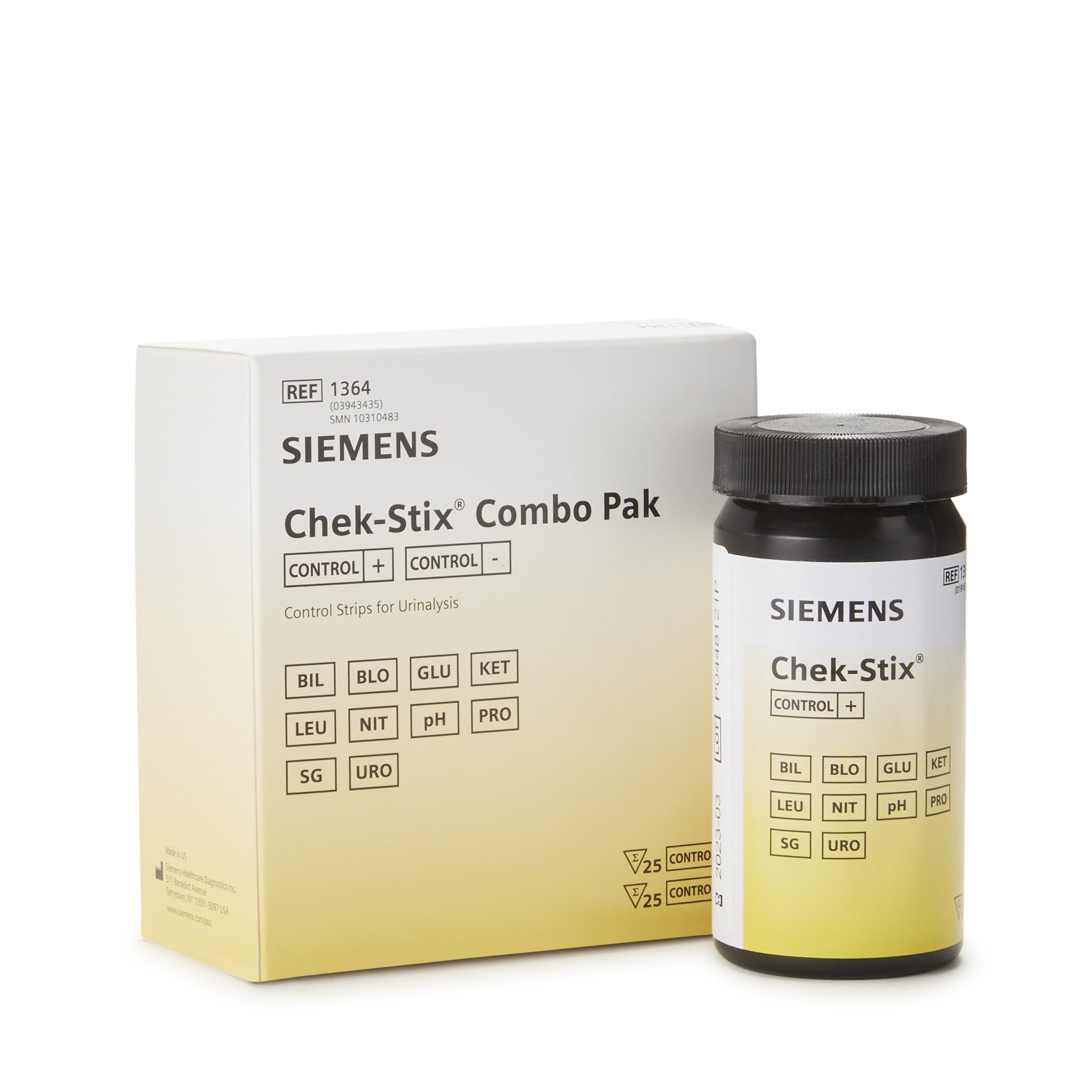 Chek-Stix™ Urinalysis Test Strips, Combo Pack (1 Unit)