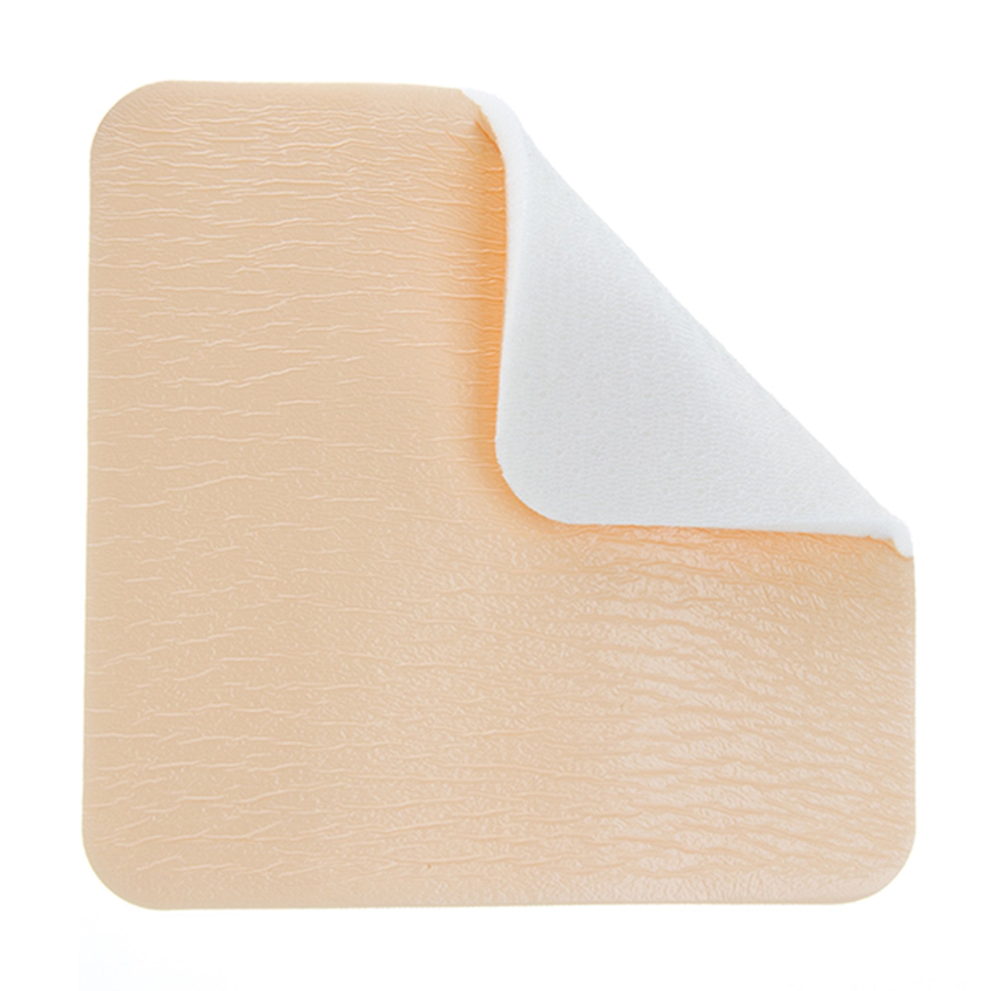 ComfortFoam™ Silicone Adhesive without Border Silicone Foam Dressing, 4 x 8 Inch (5 Units)