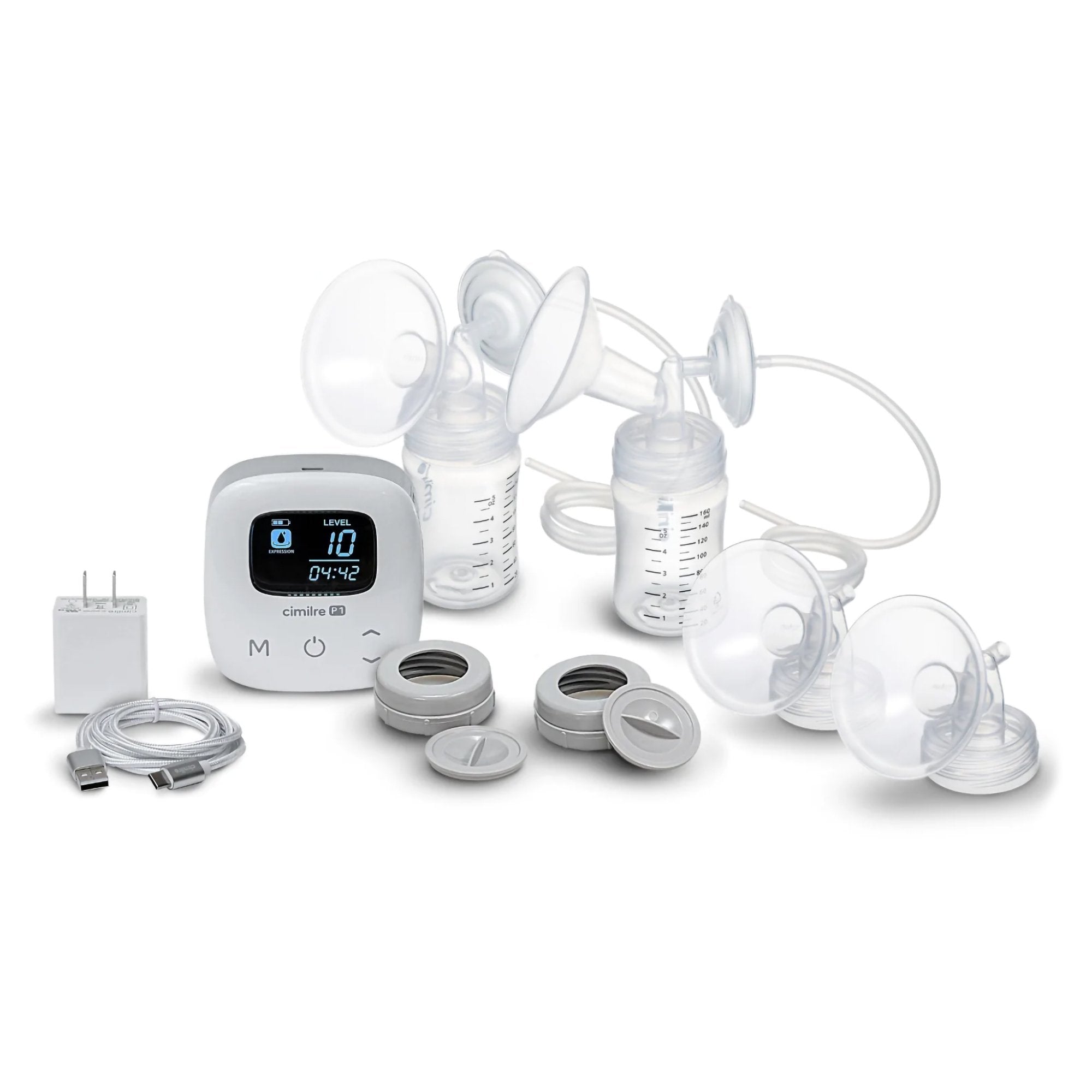 Cimilre® P1 Double Electric Breast Pump Kit (1 Unit)