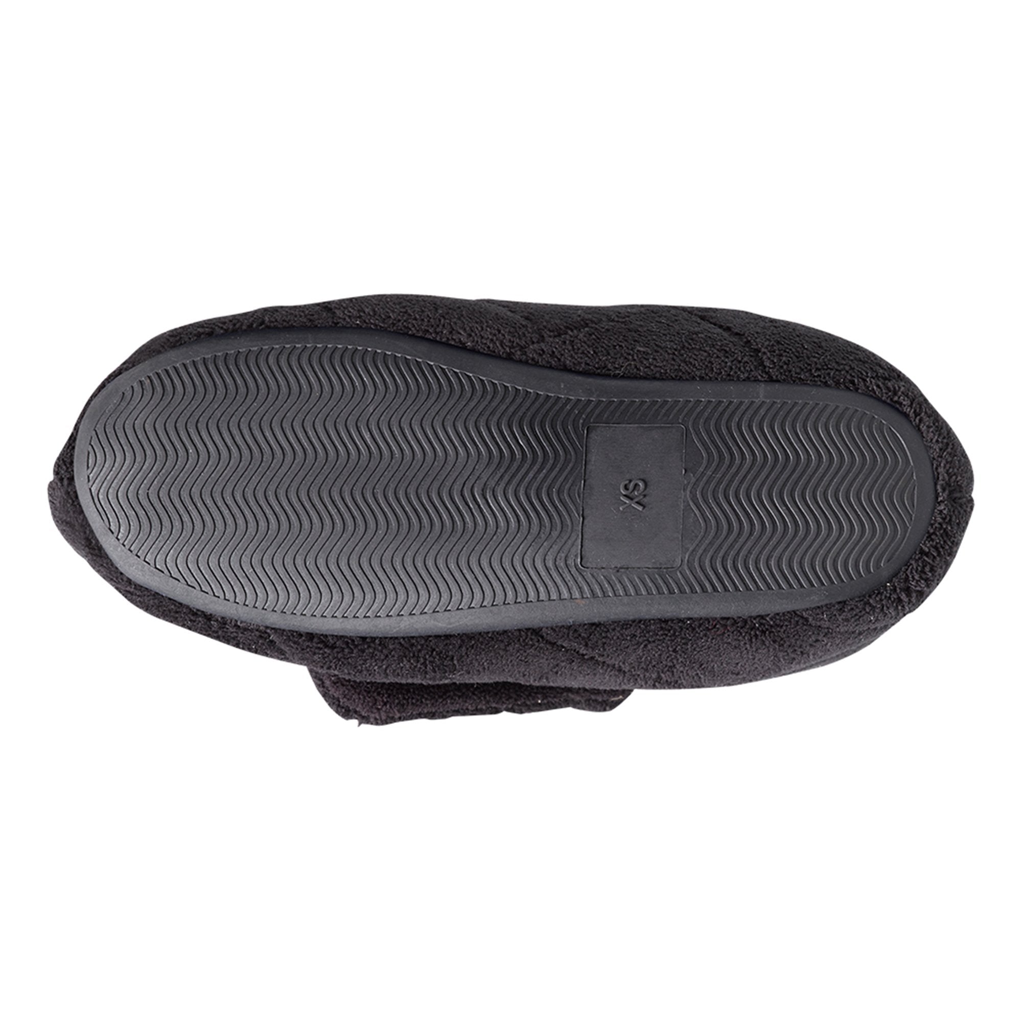 Silverts® Women's Extra Wide Swollen Feet Slippers, Black, Large (1 Unit)