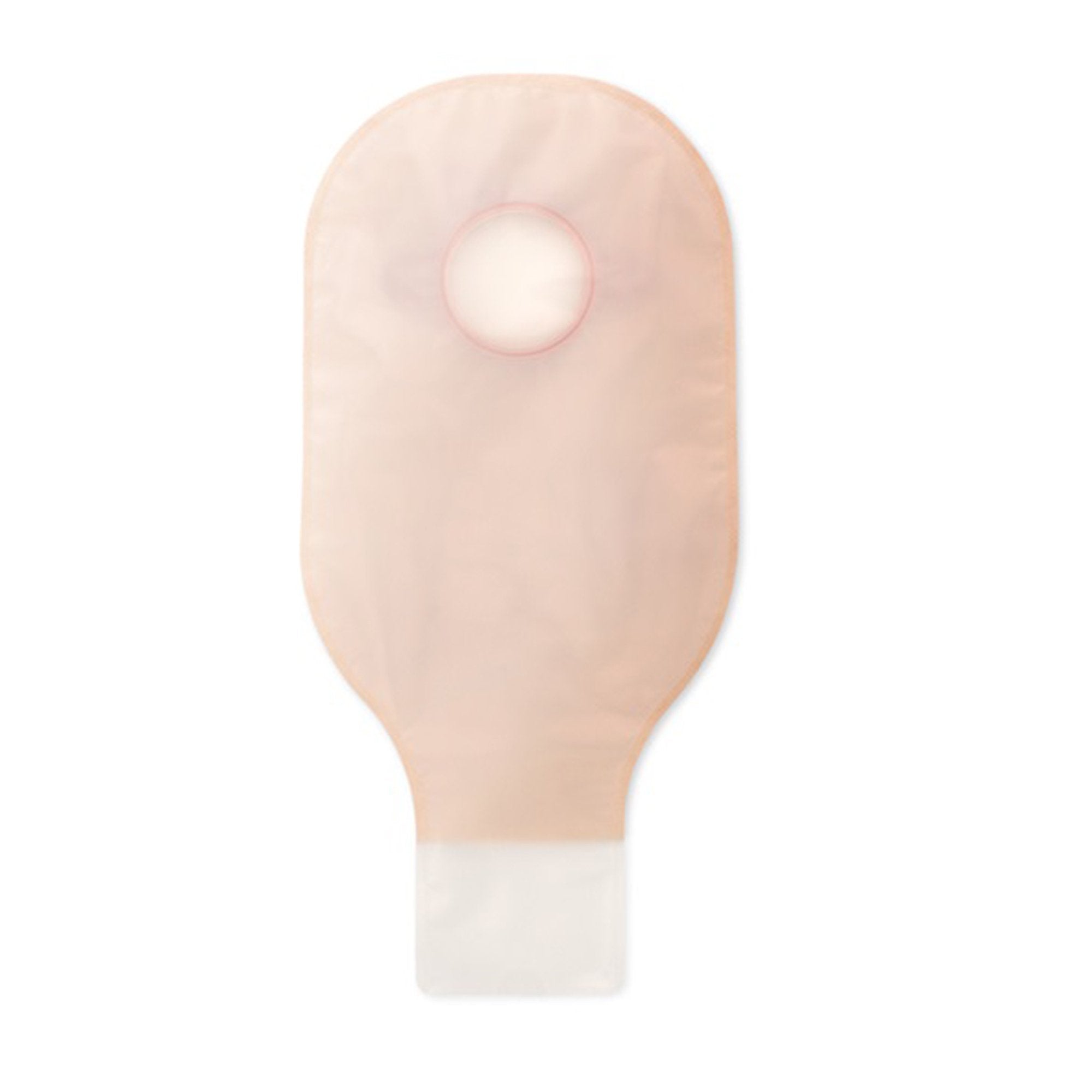 New Image™ Two-Piece Drainable Transparent Urostomy Pouch, 9 Inch Length, 1¾ Inch Flange (10 Units)