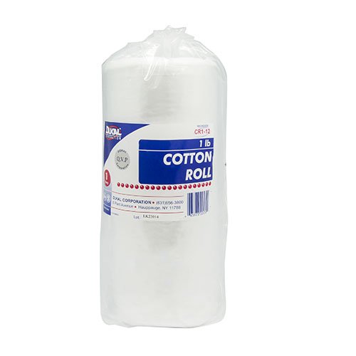 Dukal™ NonSterile Bulk Rolled Cotton, 12 Inch Width (12 Units)