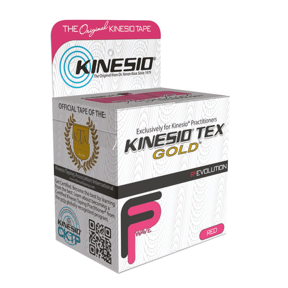 Kinesiology Tape Kinesio® Tex Gold™ FP Red 2 Inch X 5-1/2 Yard Cotton NonSterile