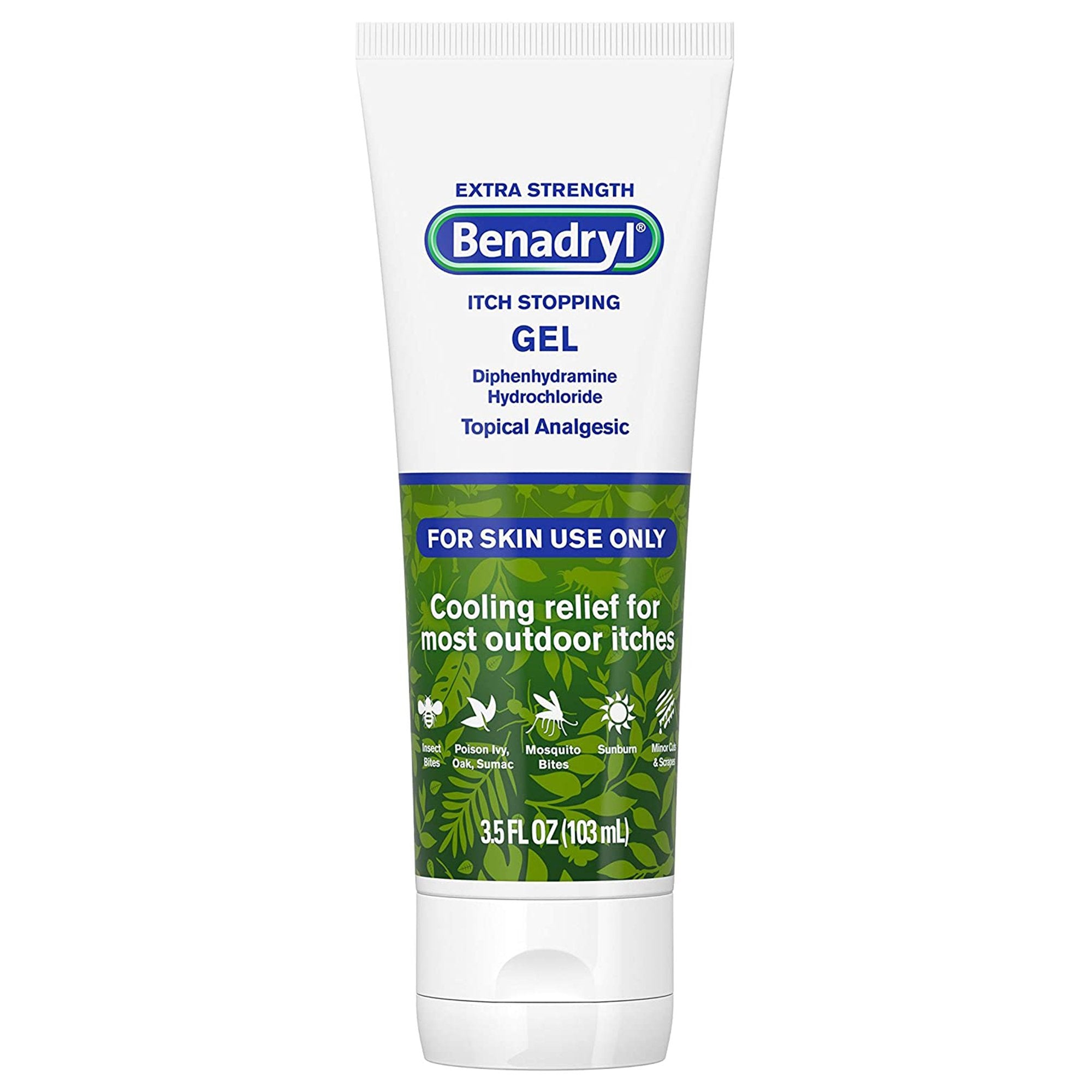Benadryl® Itch Stopping Diphenhydramine Topical Analgesic Gel Extra Strength