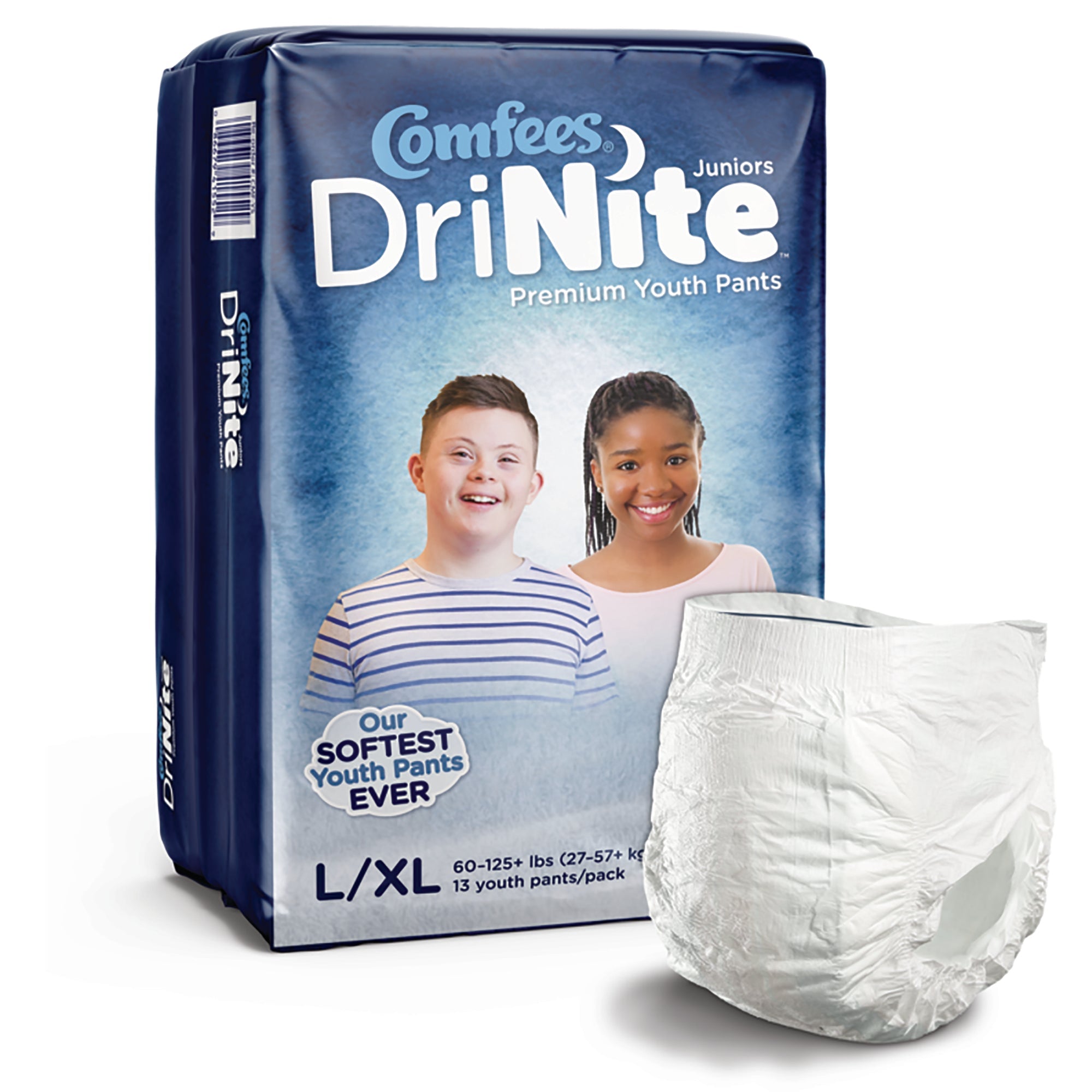 Comfees® DriNite® Juniors Absorbent Underwear, Large / Extra Large (13 Units)