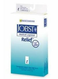 Compression Stocking Jobst® Relief Knee High Medium Beige Closed Toe