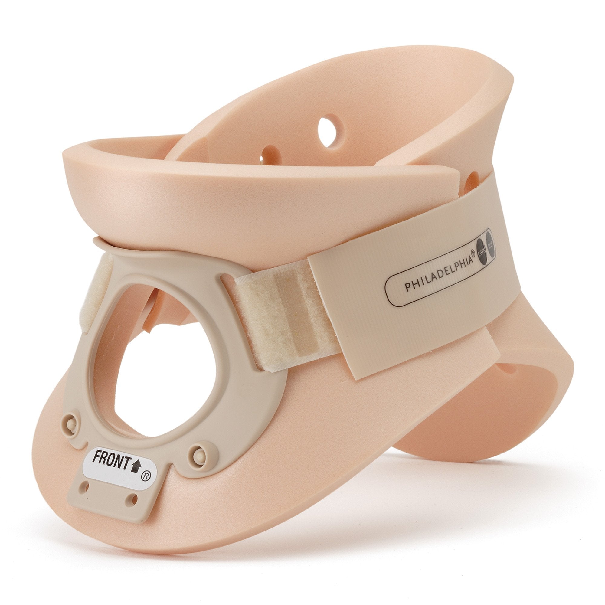 Rigid Cervical Collar Ossur® Philadelphia® Preformed Adult Medium Two-Piece / Trachea Opening 3-1/4 Inch Height 13 to 16 Inch Neck Circumference - image 2