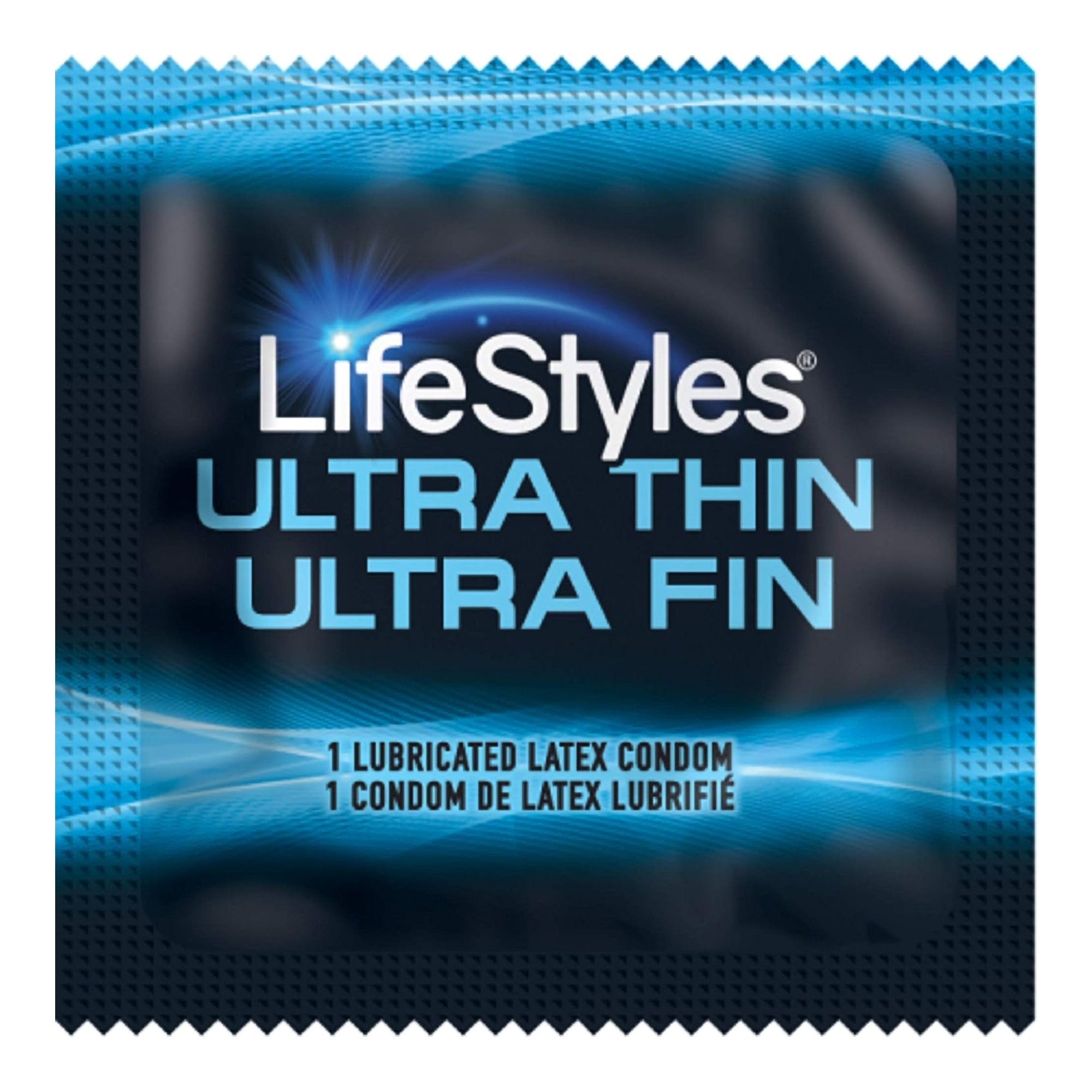 Condom Lifestyles® Ultra Thin Lubricated One Size Fits Most 1,000 per Case