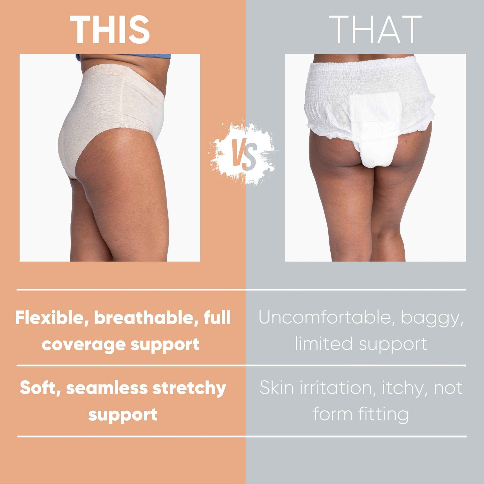 Absorbent Underwear Nexwear Pull On Adult Large Female Disposable Moderate Absorbency - image 9