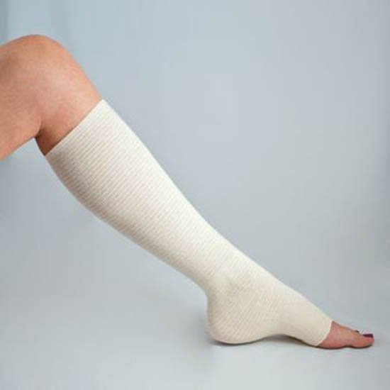 Elastic Tubular Support Bandage tg® shape 16 to 17-9/10 Inch Circumference Full Leg Pull On Natural NonSterile X-Large Standard Compression