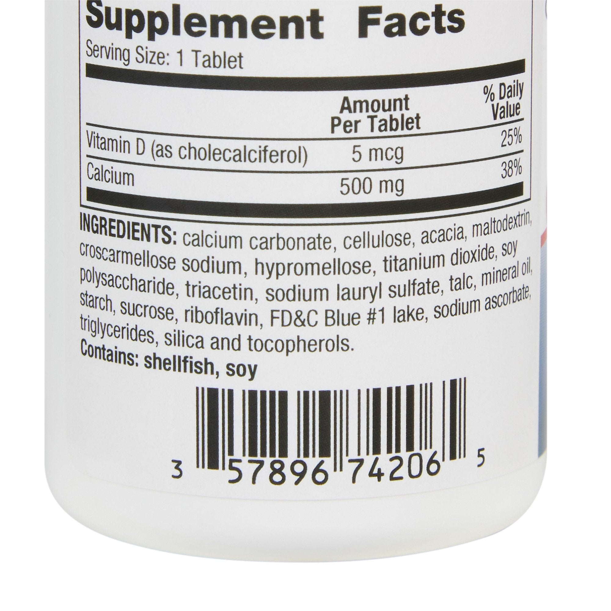 Joint Health Supplement Geri-Care® Oyster Shell 500 mg Strength Tablet 60 per Bottle - image 3