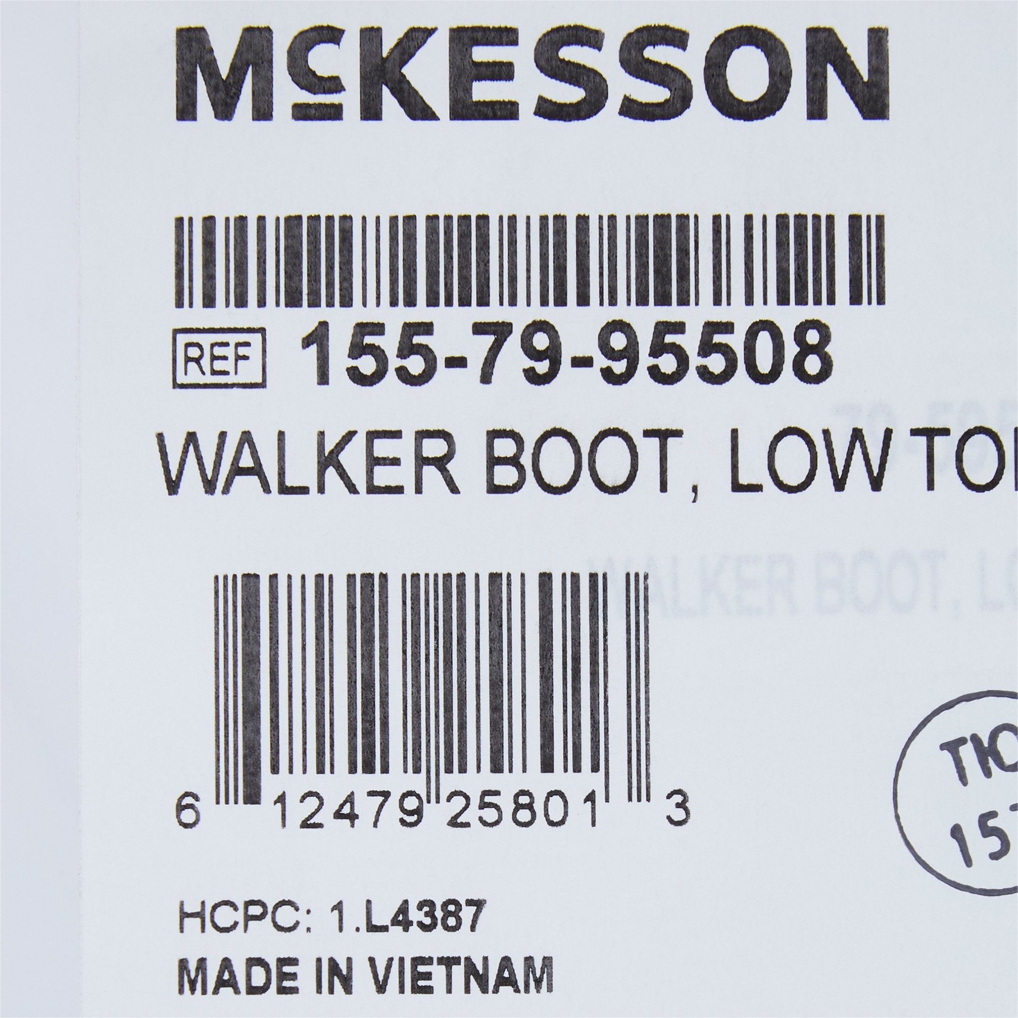 McKesson Standard Walker Boot, Extra Large (1 Unit)
