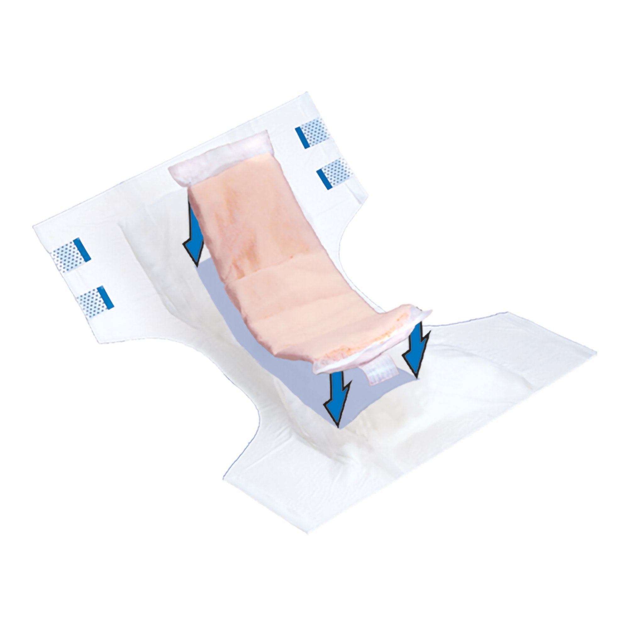 TopLiner™ Mini Incontinence Booster Pad, 2¾ x 10½ Inch (1 Unit)