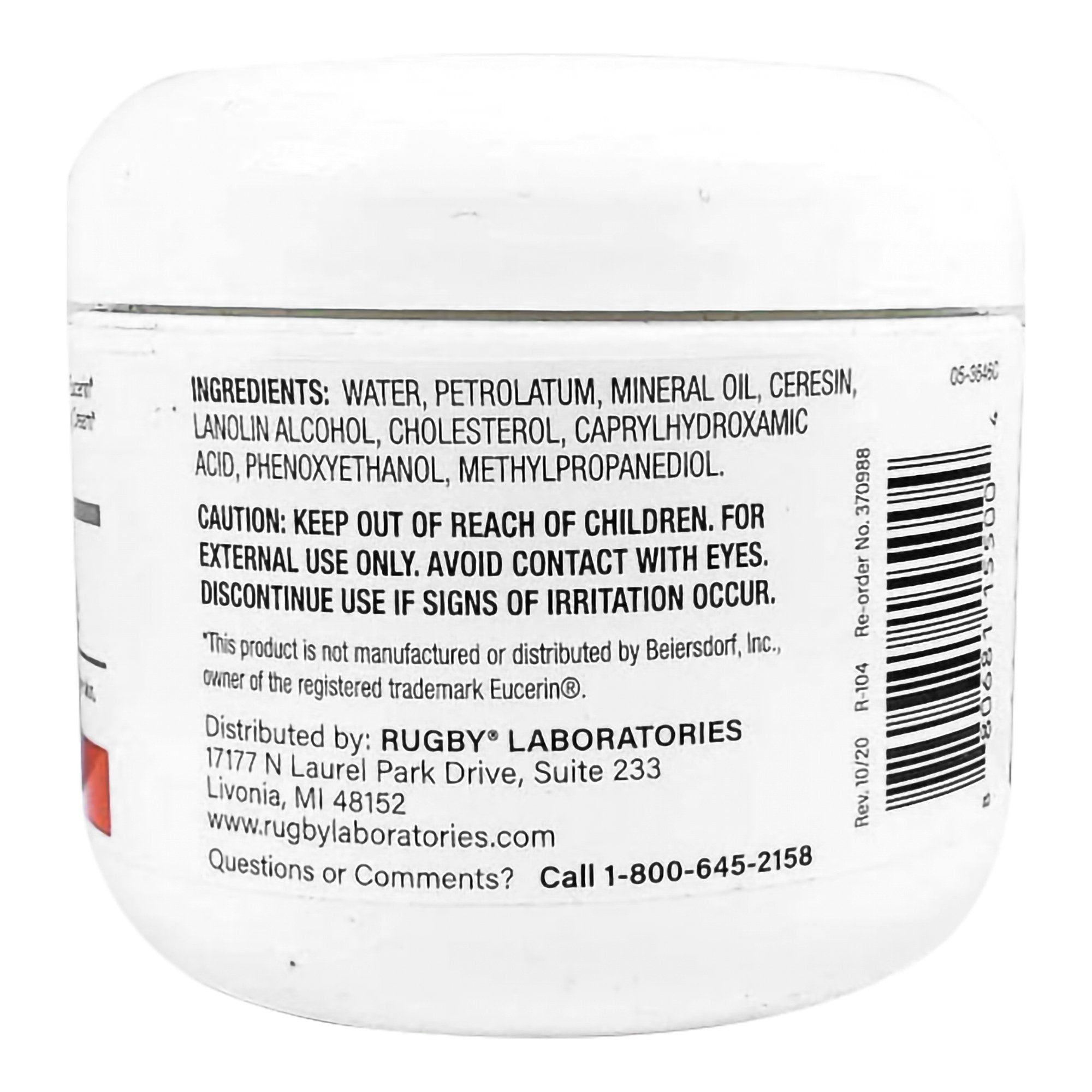 Hand and Body Moisturizer Minerin® 4 oz. Bottle Unscented Cream - image 3