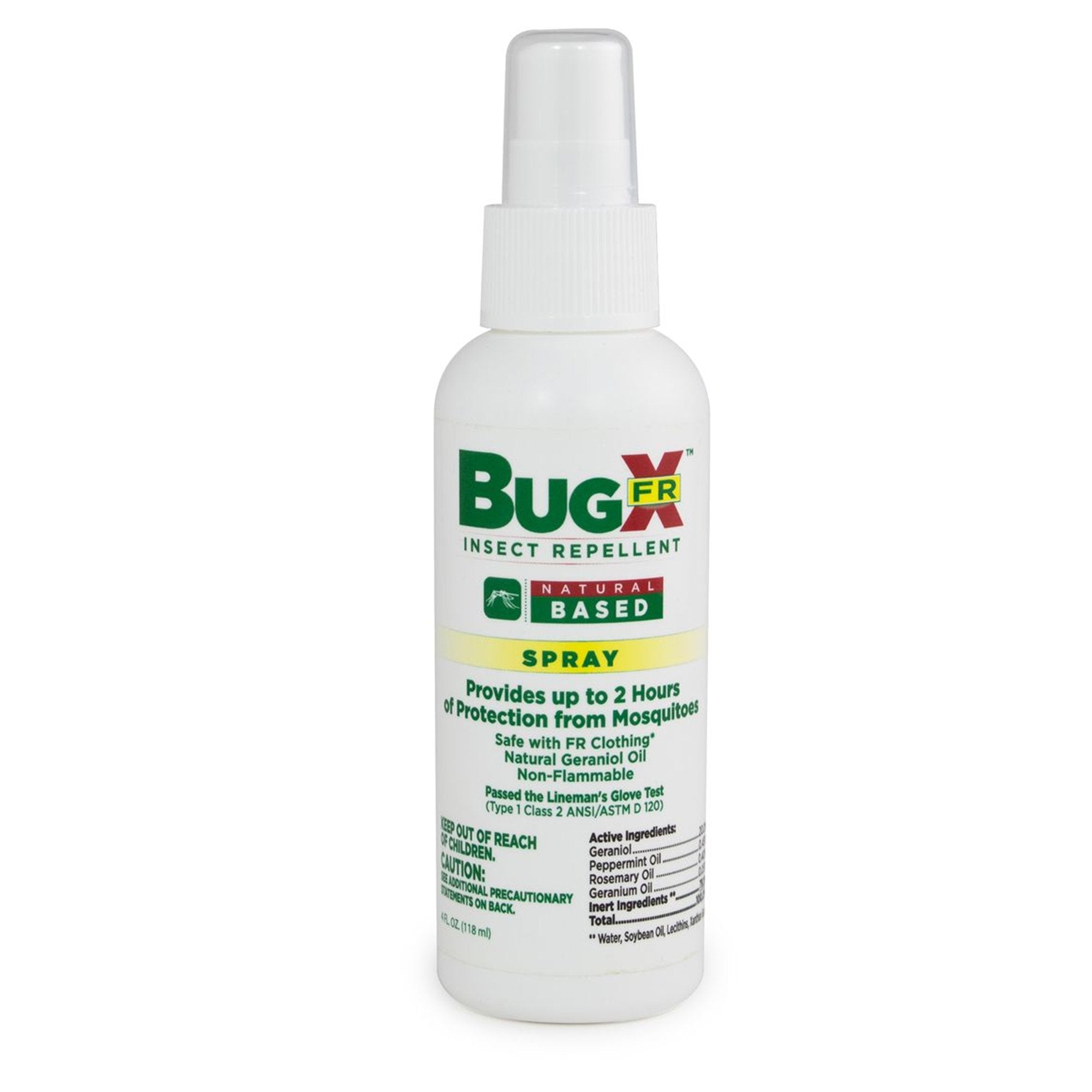 BugX® FR Insect Repellent, 4-ounce spray bottle