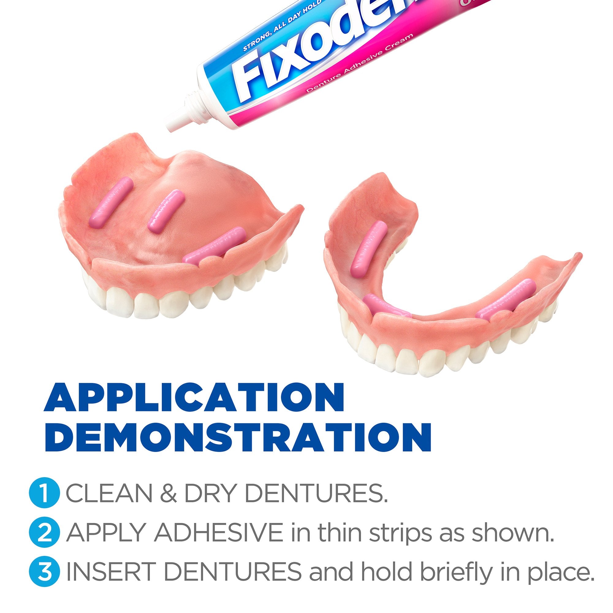 Denture Adhesive Fixodent® Original Cream 1.4 oz. - image 6