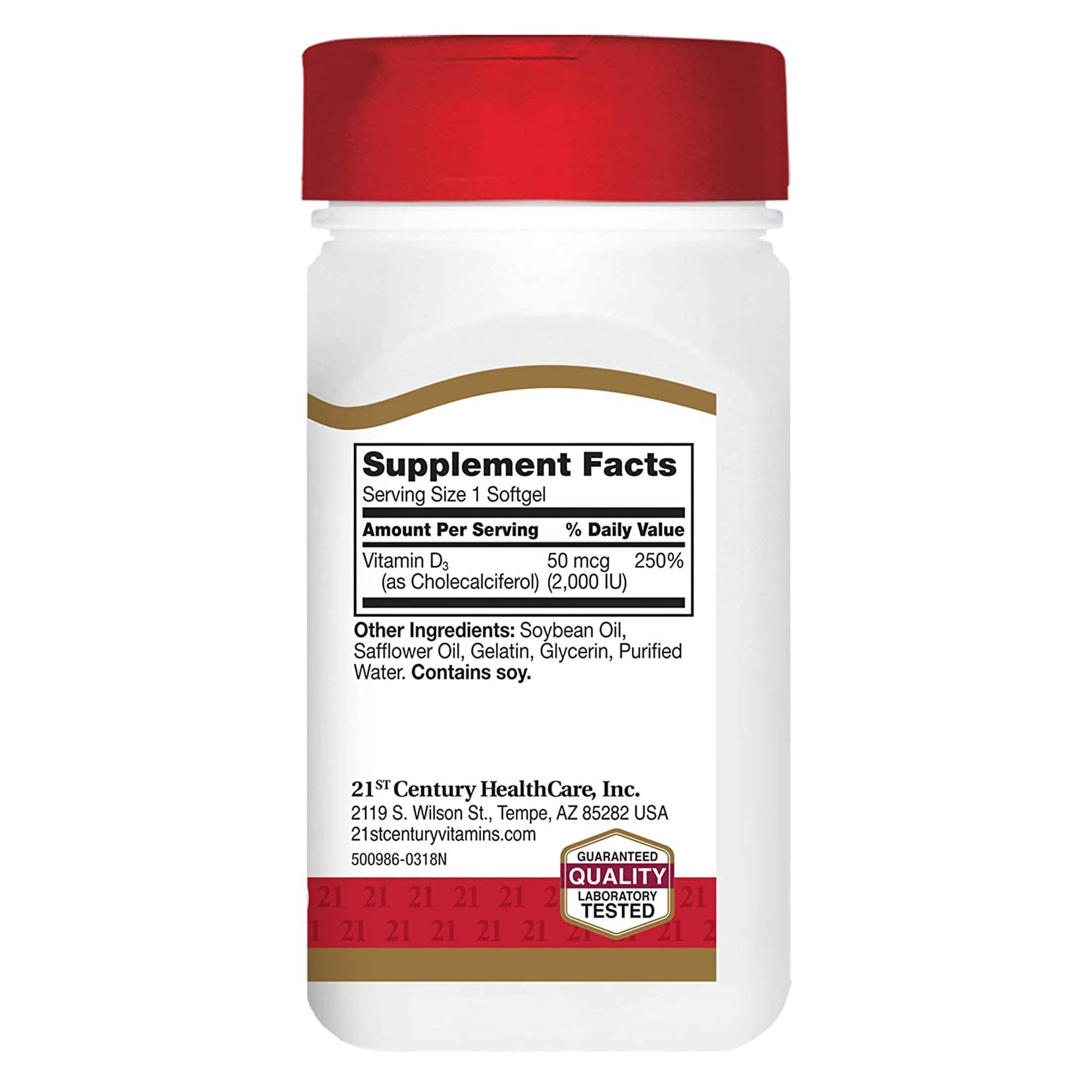 21st Century® Vitamin D-3 Supplement (1 Unit)