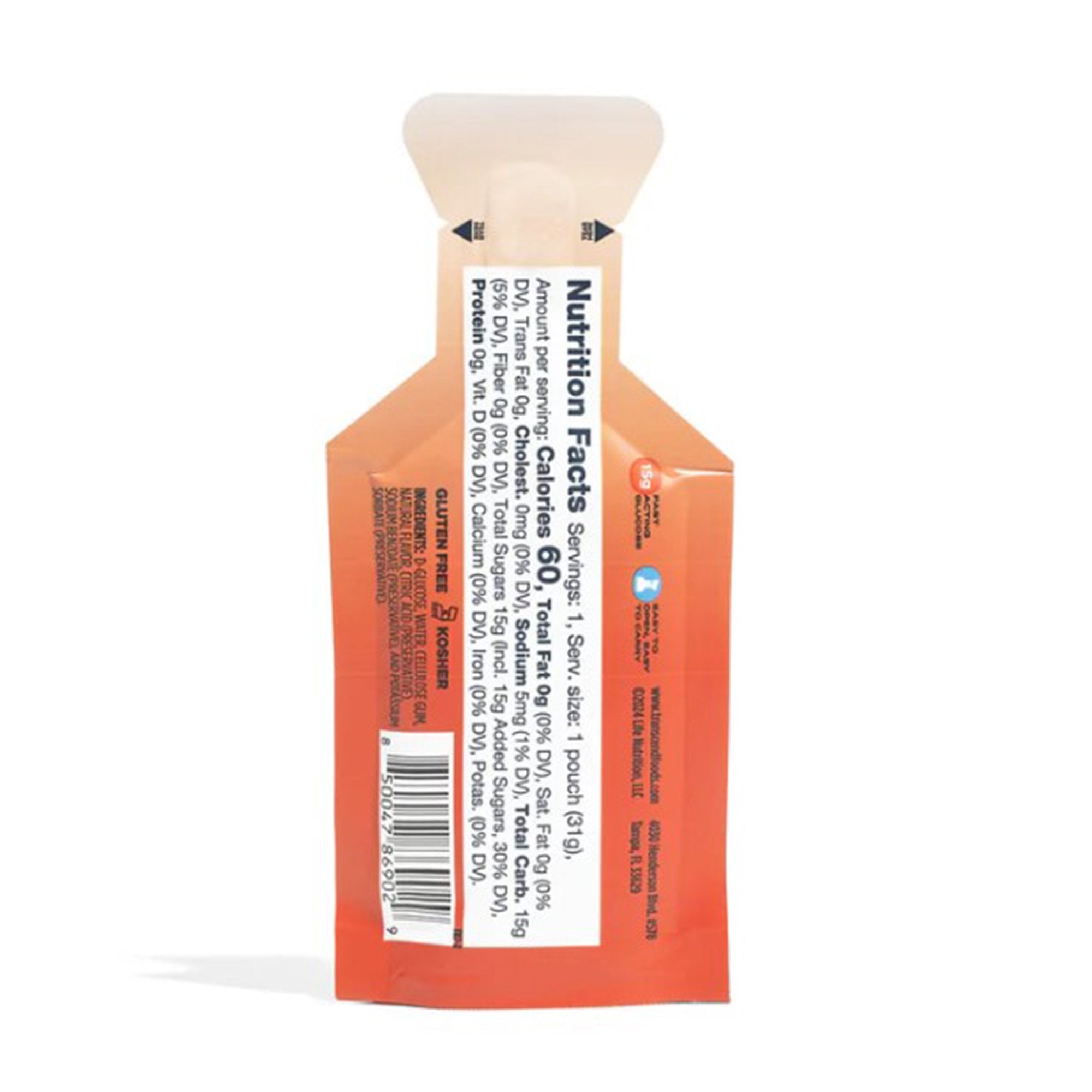 Glucose Supplement Transcend™ 3 per Pack Gel Strawberry Flavor - image 2