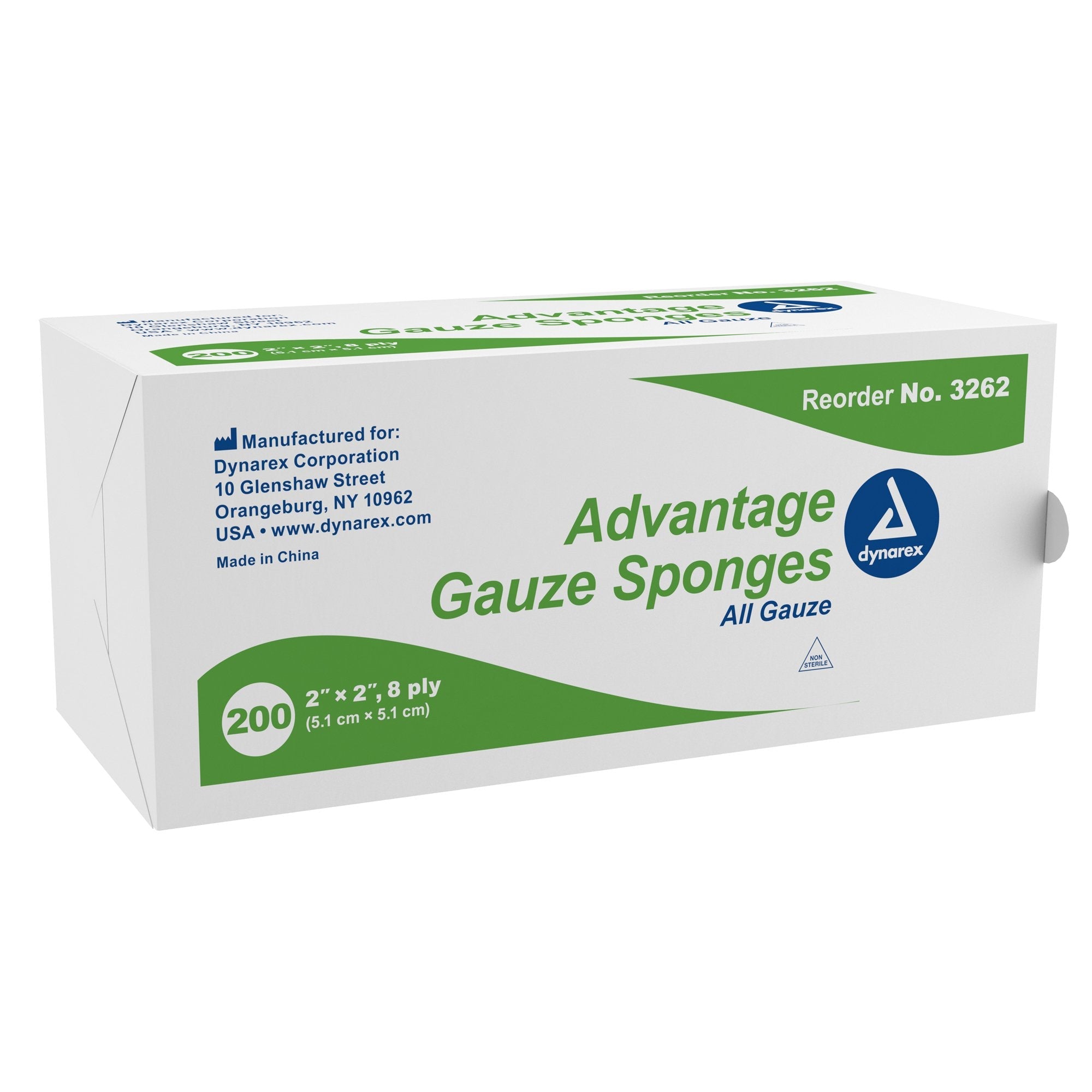 Advantage Gauze Sponge, 2 x 2 Inch (200 Units)