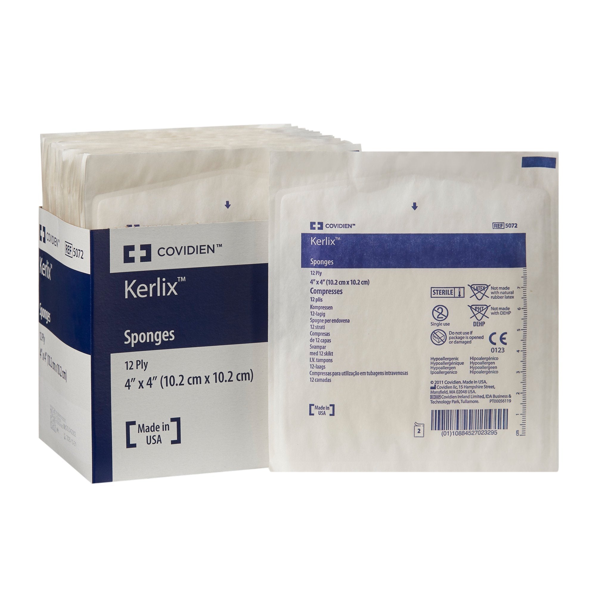 Kerlix™ Sterile USP Type VII Fluff Dressing, 4 x 4 Inch (1 Unit)