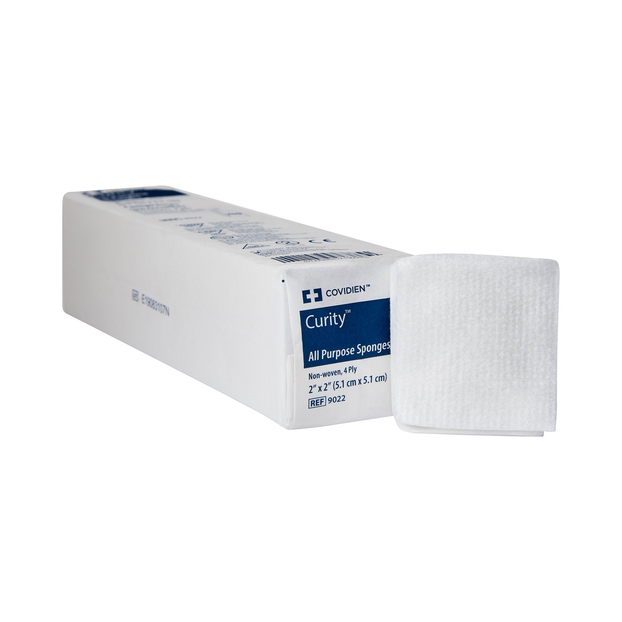 Curity™ NonSterile Nonwoven Sponge, 2 x 2 Inch (200 Units)