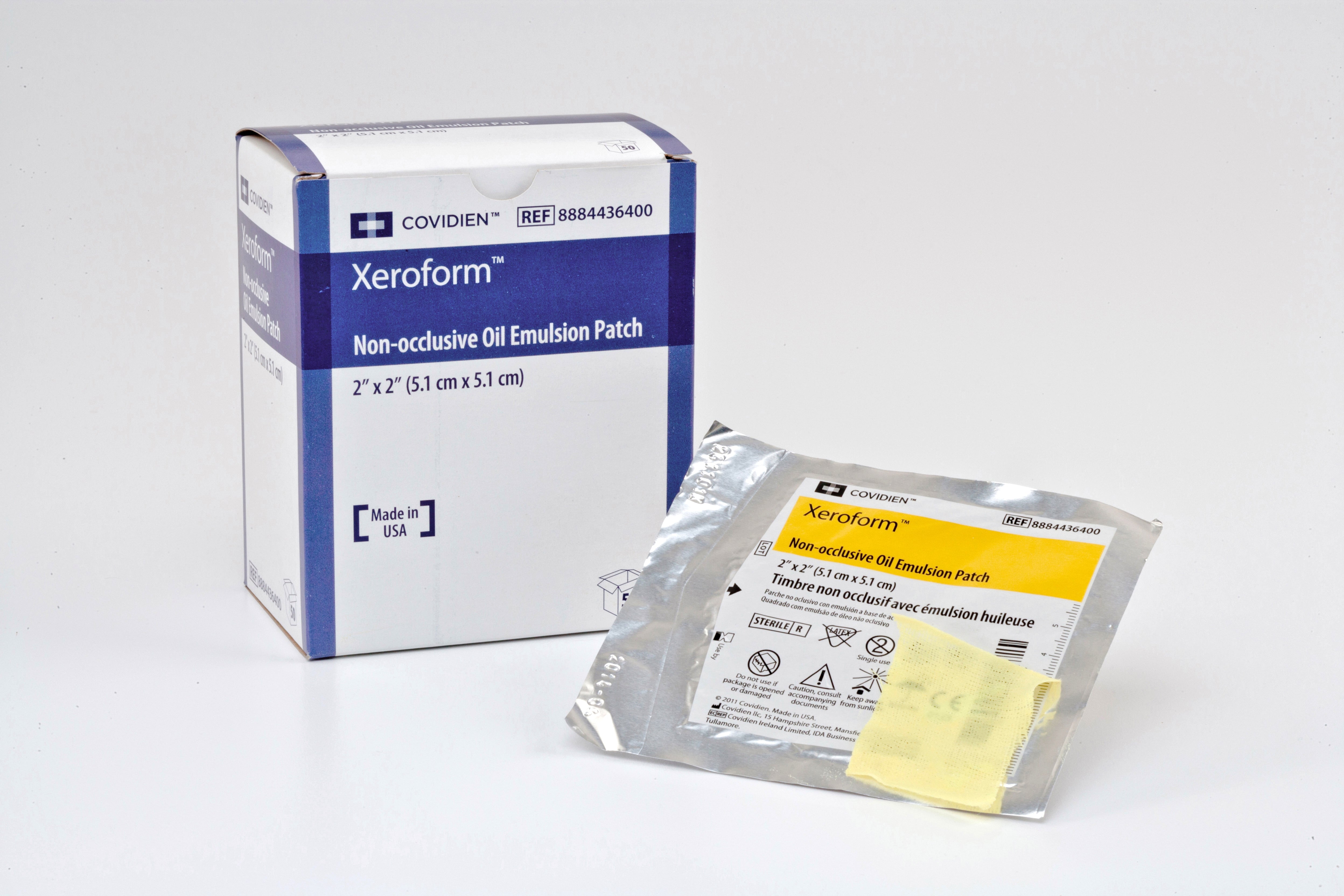 Xeroform™ Nonocclusive Xeroform Petrolatum Impregnated Dressing, 2 x 2 inch (50 Units)