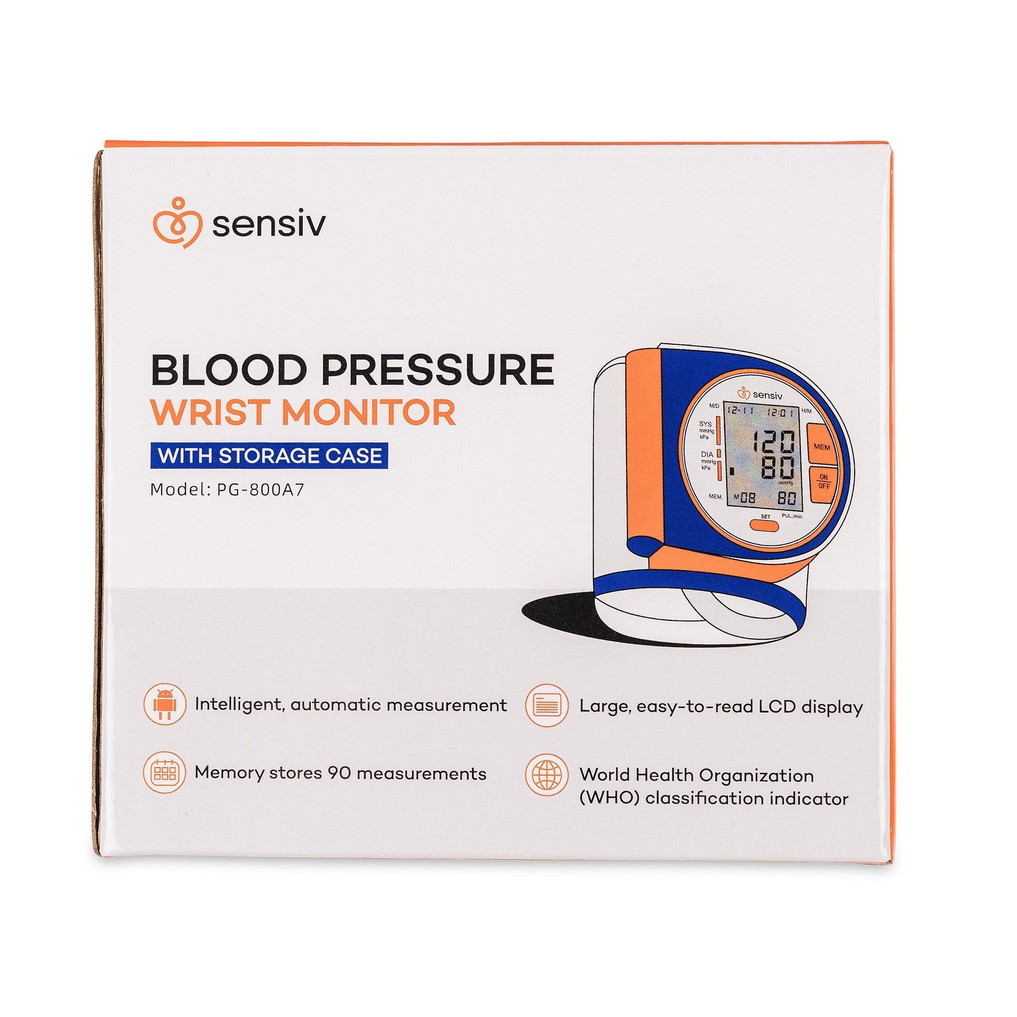 Sinsiv Wrist Blood Pressure Monitor (1 Unit)