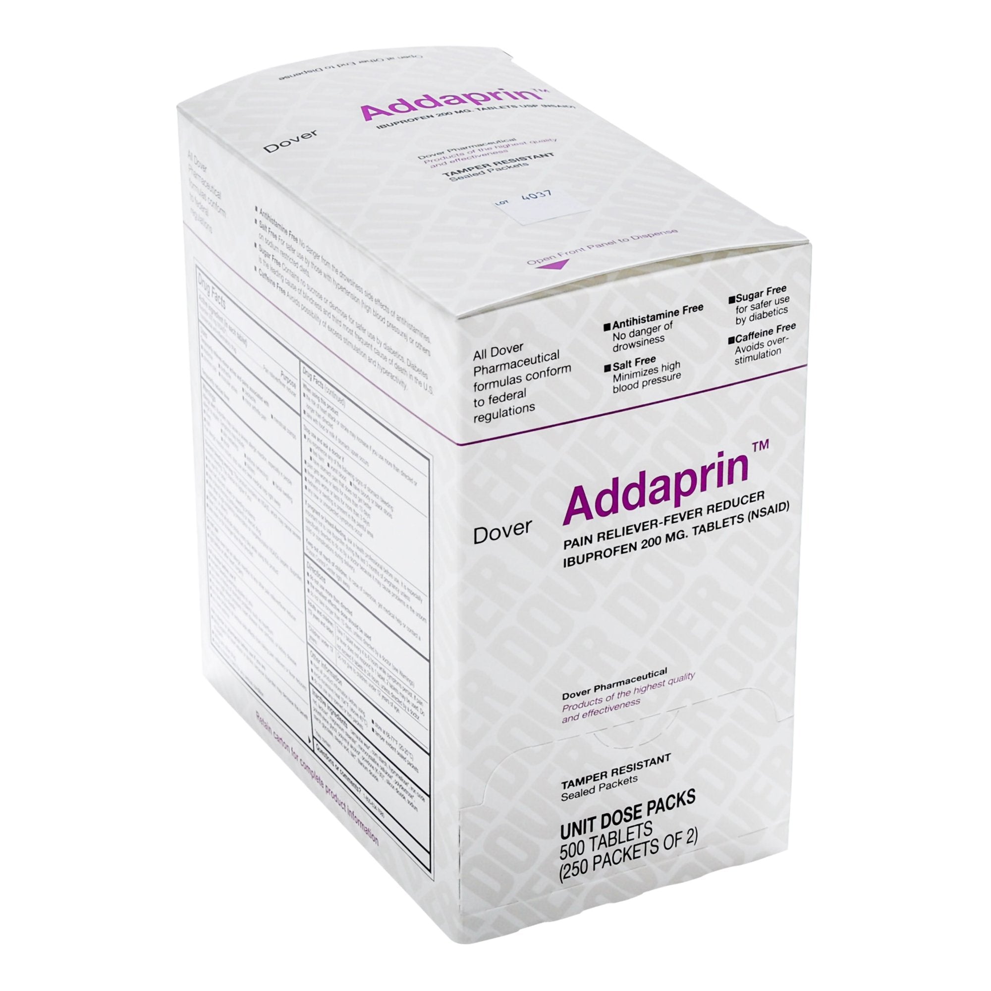 Addaprin™ Ibuprofen Pain Relief (250 Units)