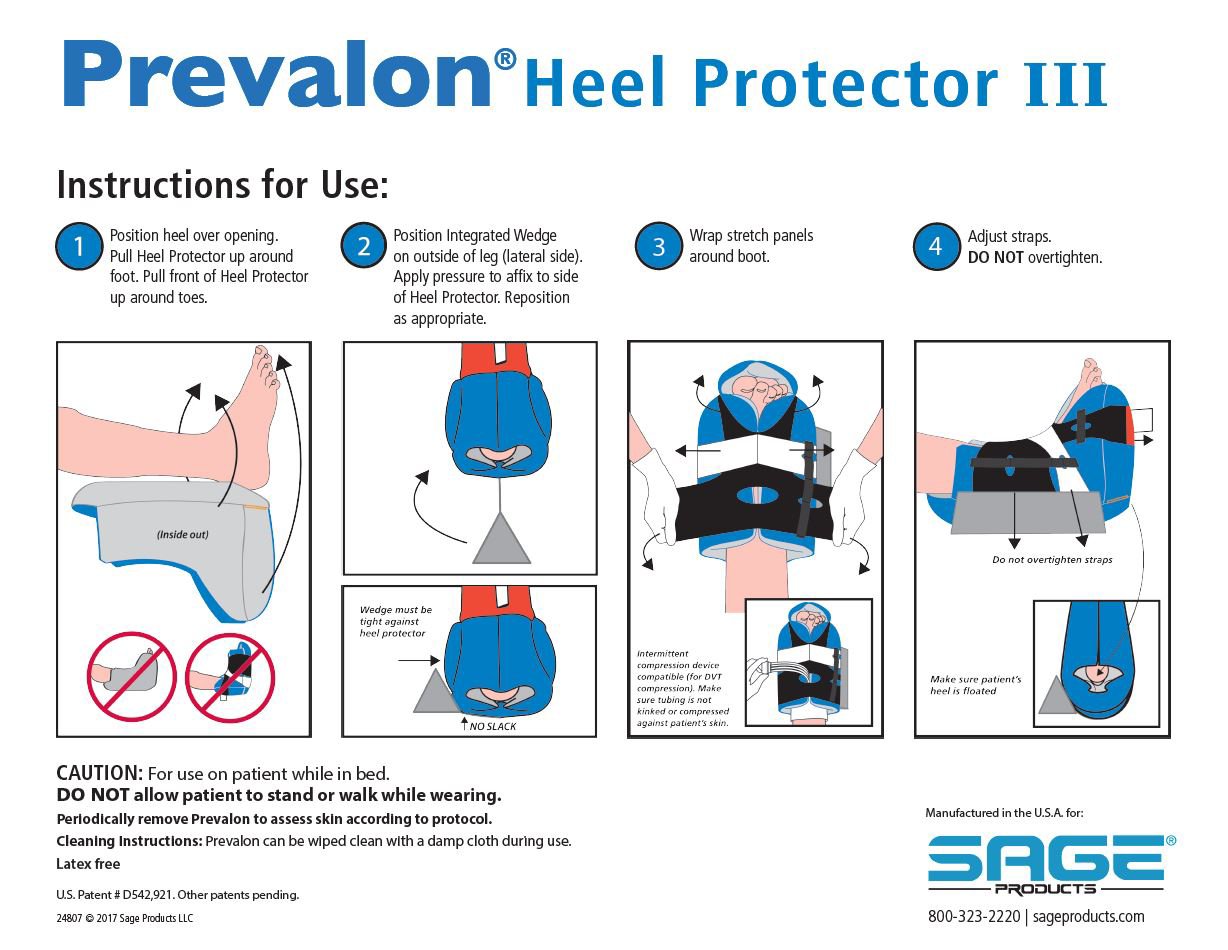 Prevalon® Heel Protector Boot with Wedge (1 Unit)