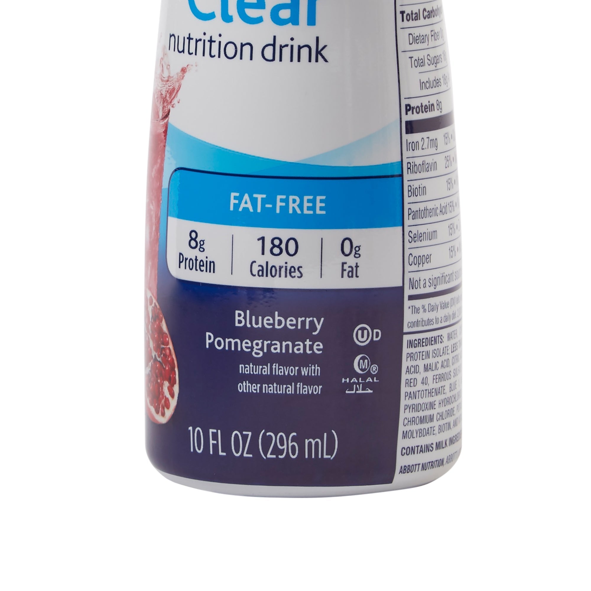 Ensure® Clear Blueberry Pomegranate Nutrition Drink, 10oz - Health Supplement