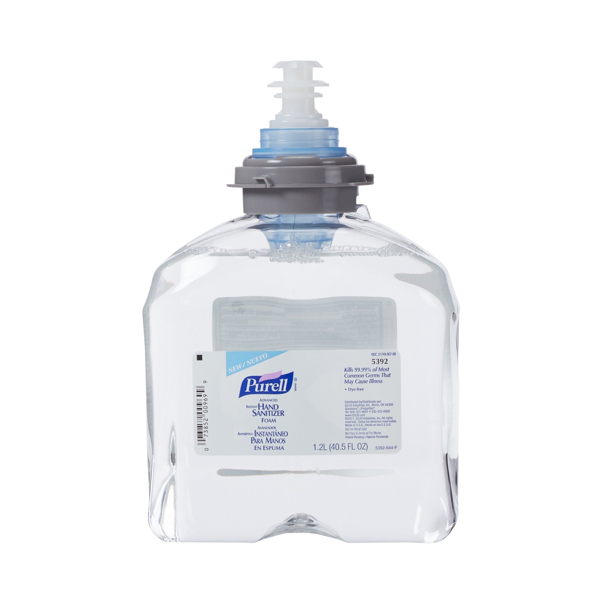 Purell Advanced Hand Sanitizer,1,200 mL, Ethyl Alcohol, Foaming Dispenser Refill Bottle (1 Unit)