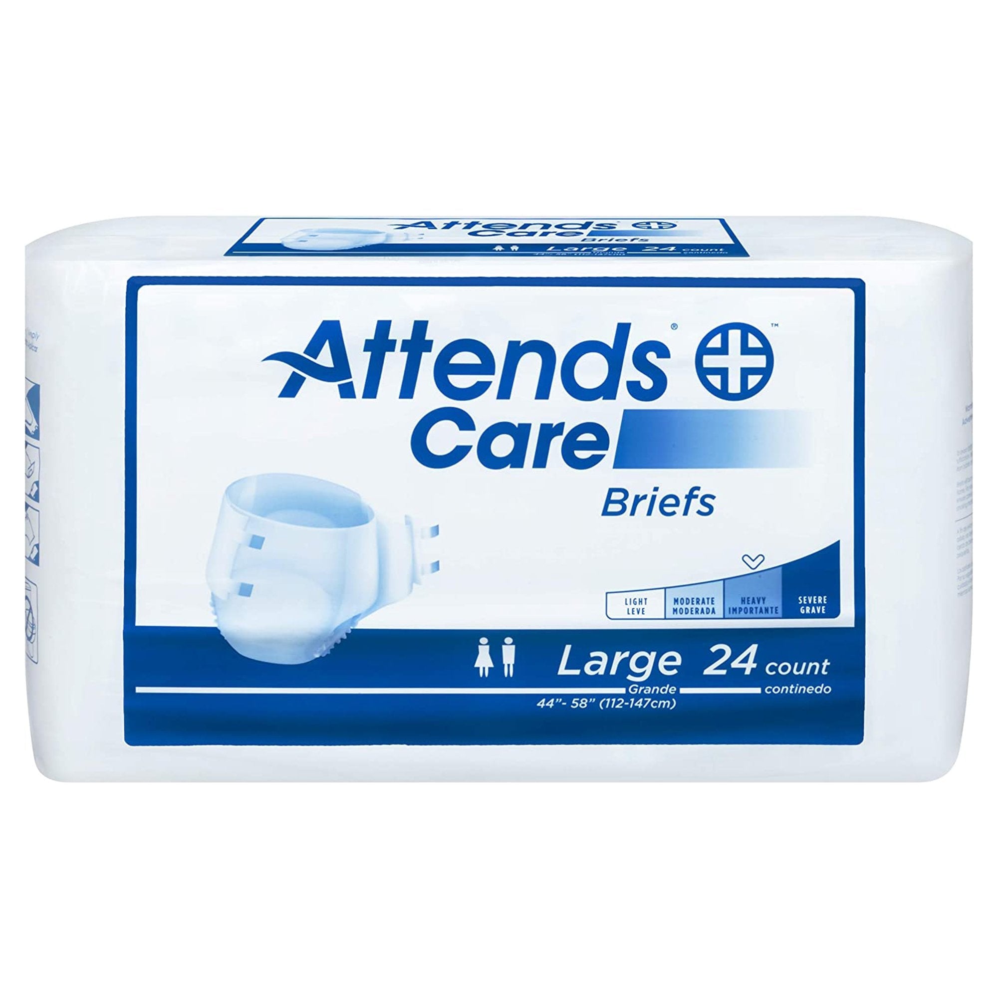 Attends® Care Heavy Incontinence Brief, Large (24 Units)