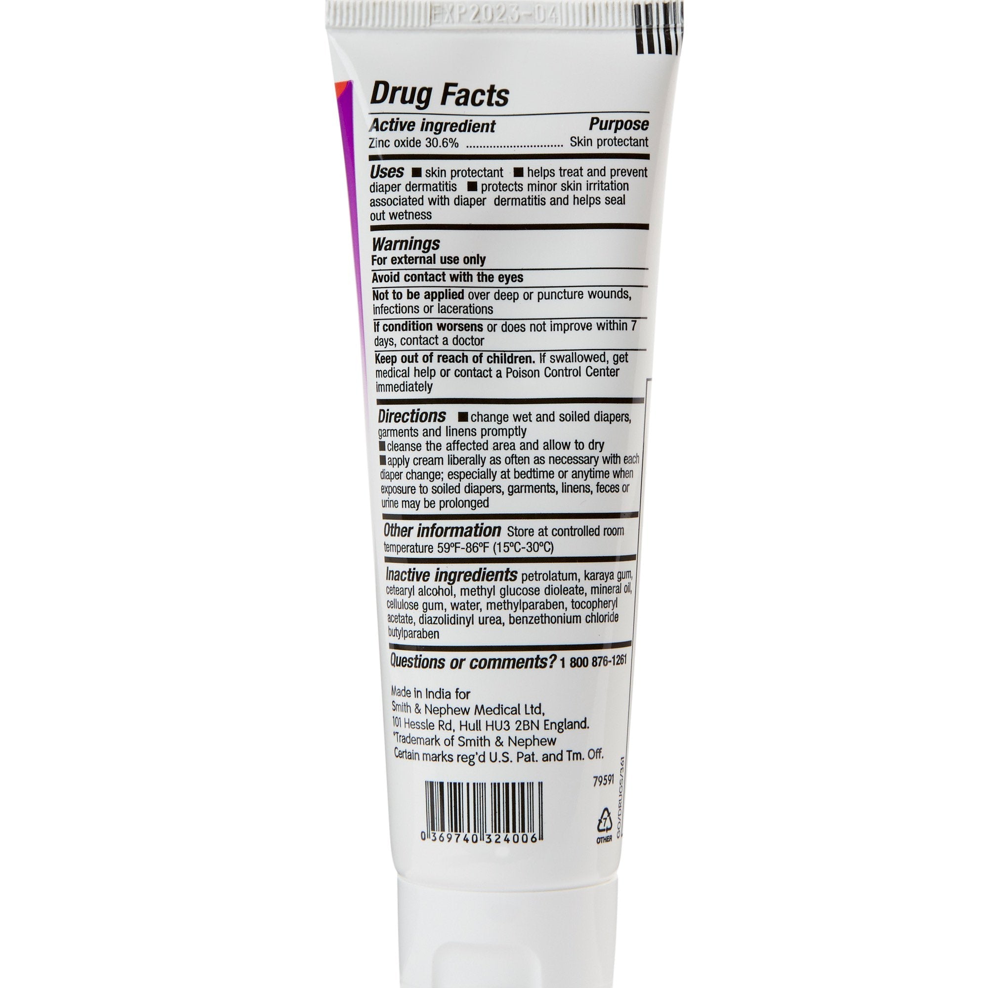 Secura™ Skin Protectant 3.25 oz. Tube (1 Unit)