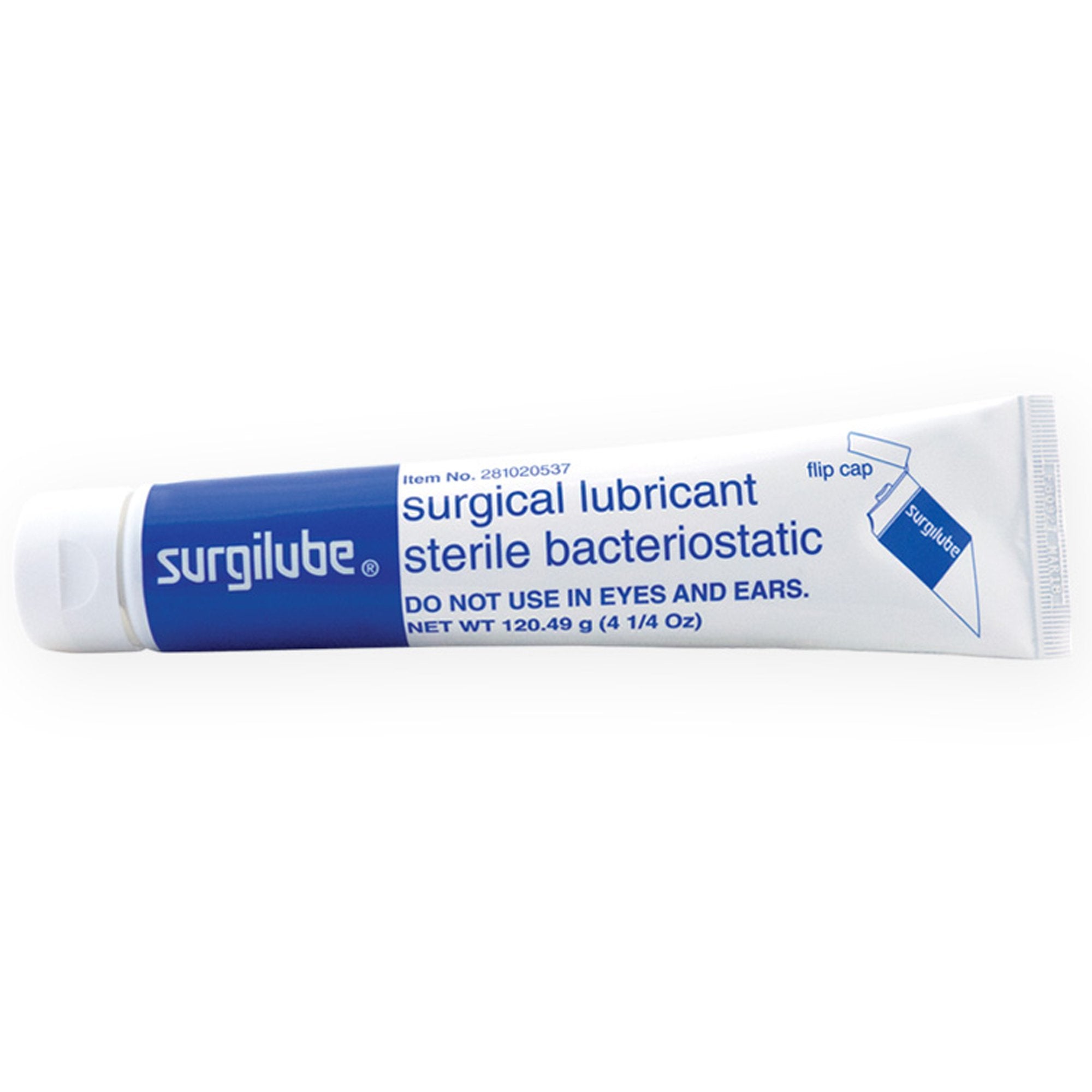 Surgilube Lubricating Jelly 4.25oz - Sterile, Water-Soluble, Non-Irritating (12 Pack)