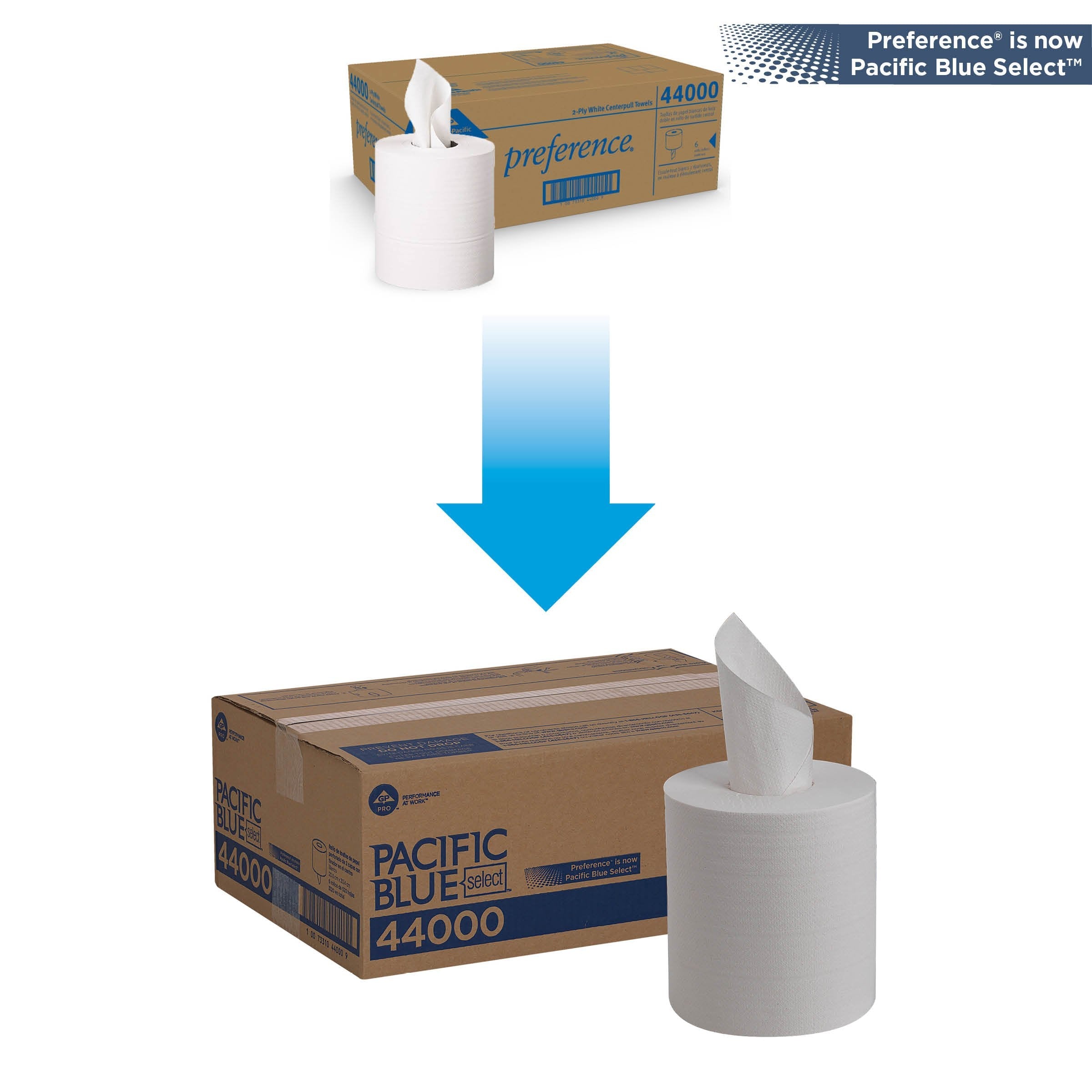 Pacific Blue Select™ Paper Towel, 8¼ x 12 Inch (6 Units)