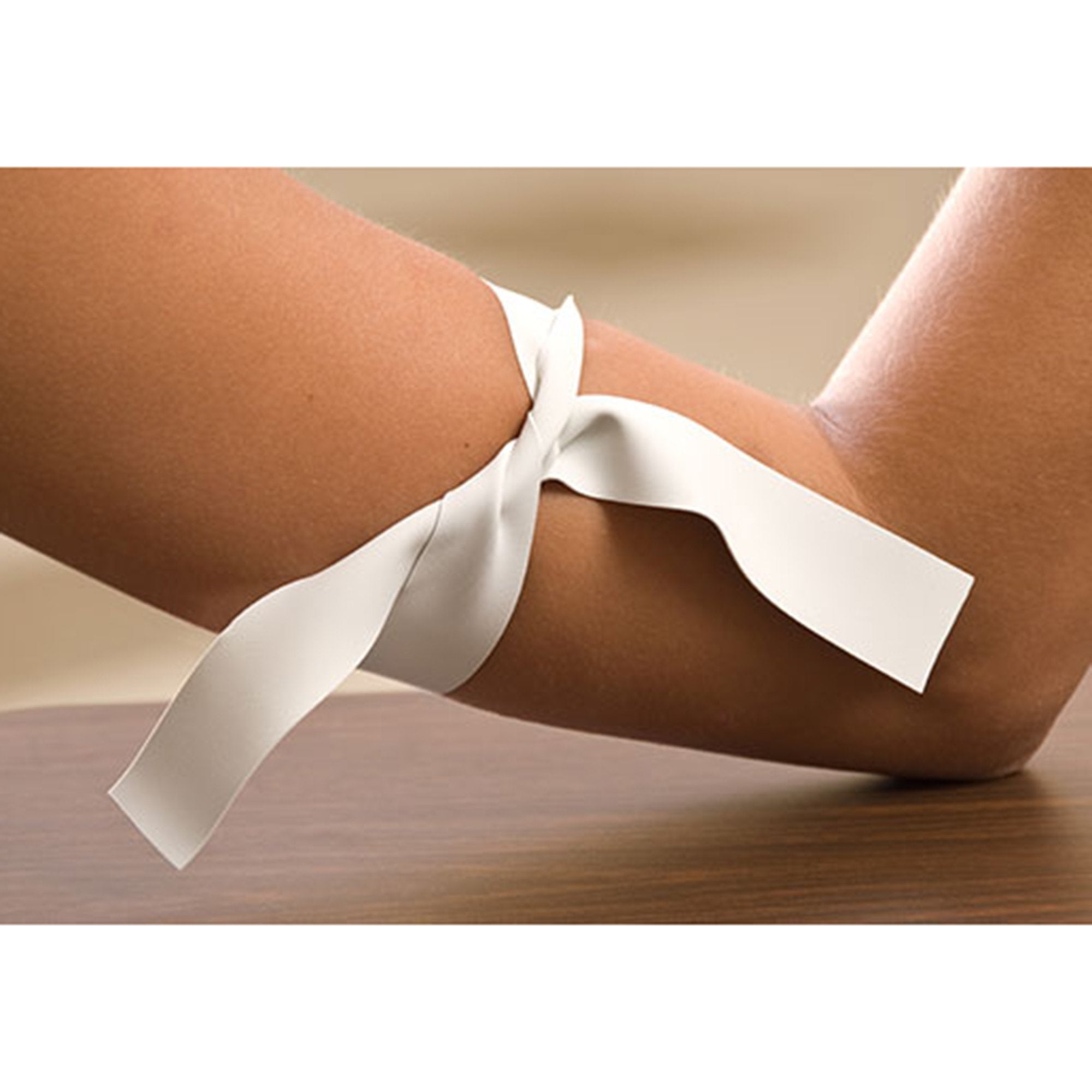 Graham Medical Products Tourniquet Band, White, 1 x 18 in. (100 Units)