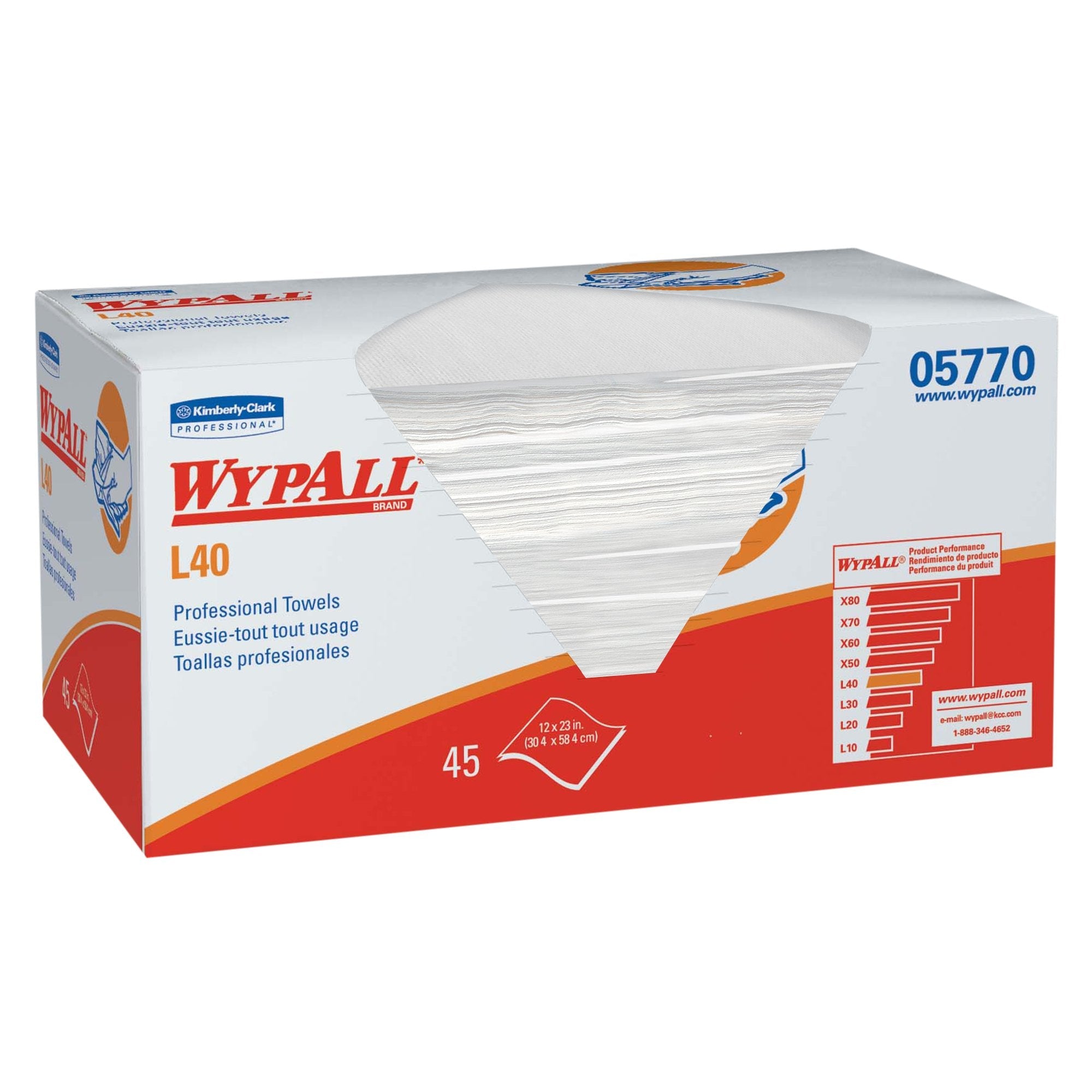 WypAll* L40 Professional Hygienic Towel (1 Unit)