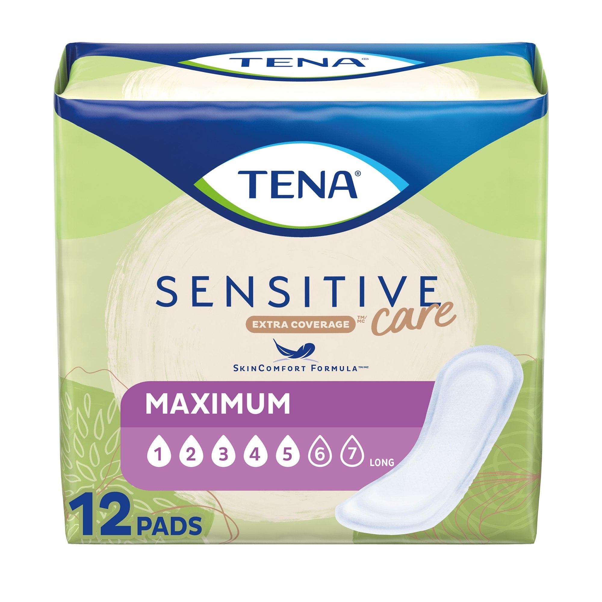 Tena® Intimates™ Maximum Bladder Control Pad, 13-Inch Length (12 Units)