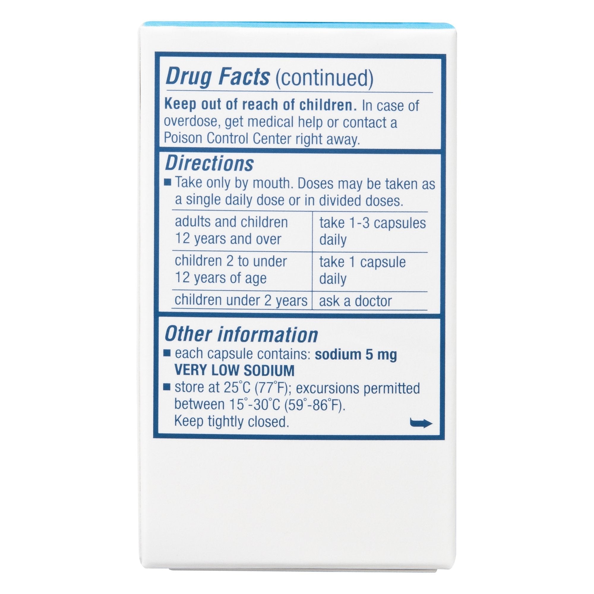 Colace® Docusate Sodium Stool Softener (30 Units)