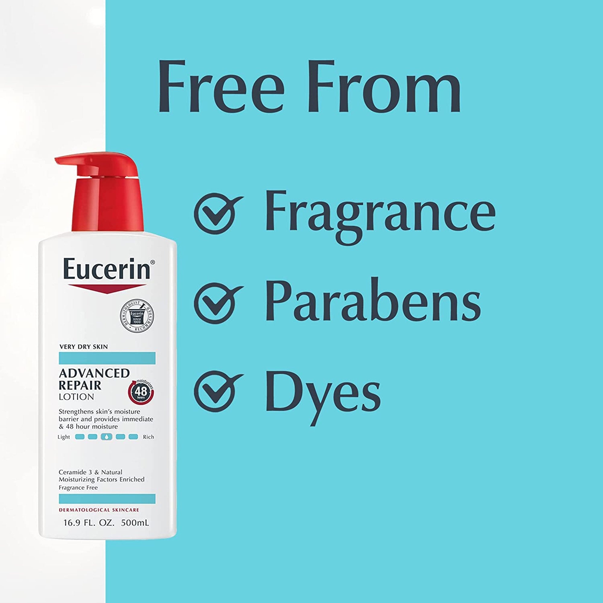 Eucerin® Advanced Repair Lotion, 16.9 oz. (1 Unit)